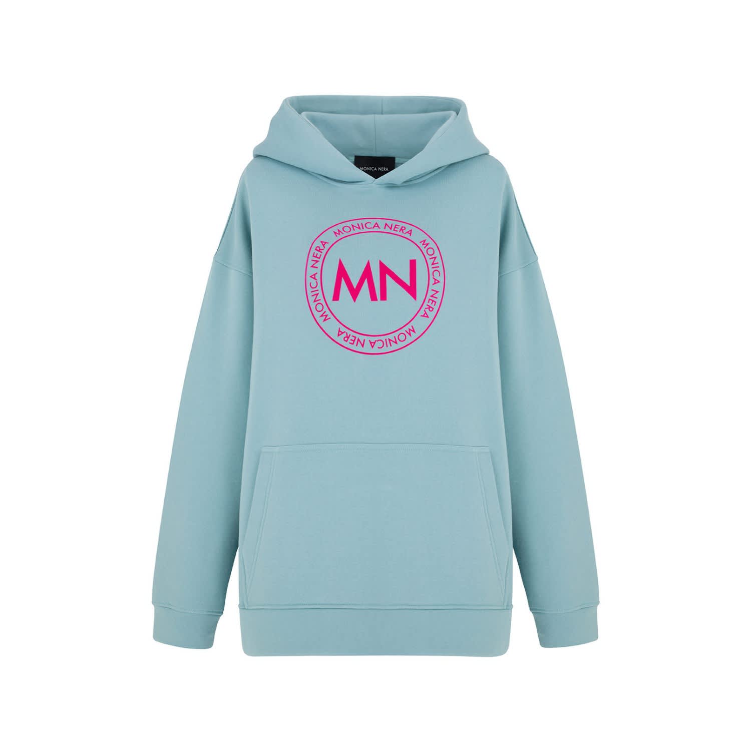 mint colored sweatshirt