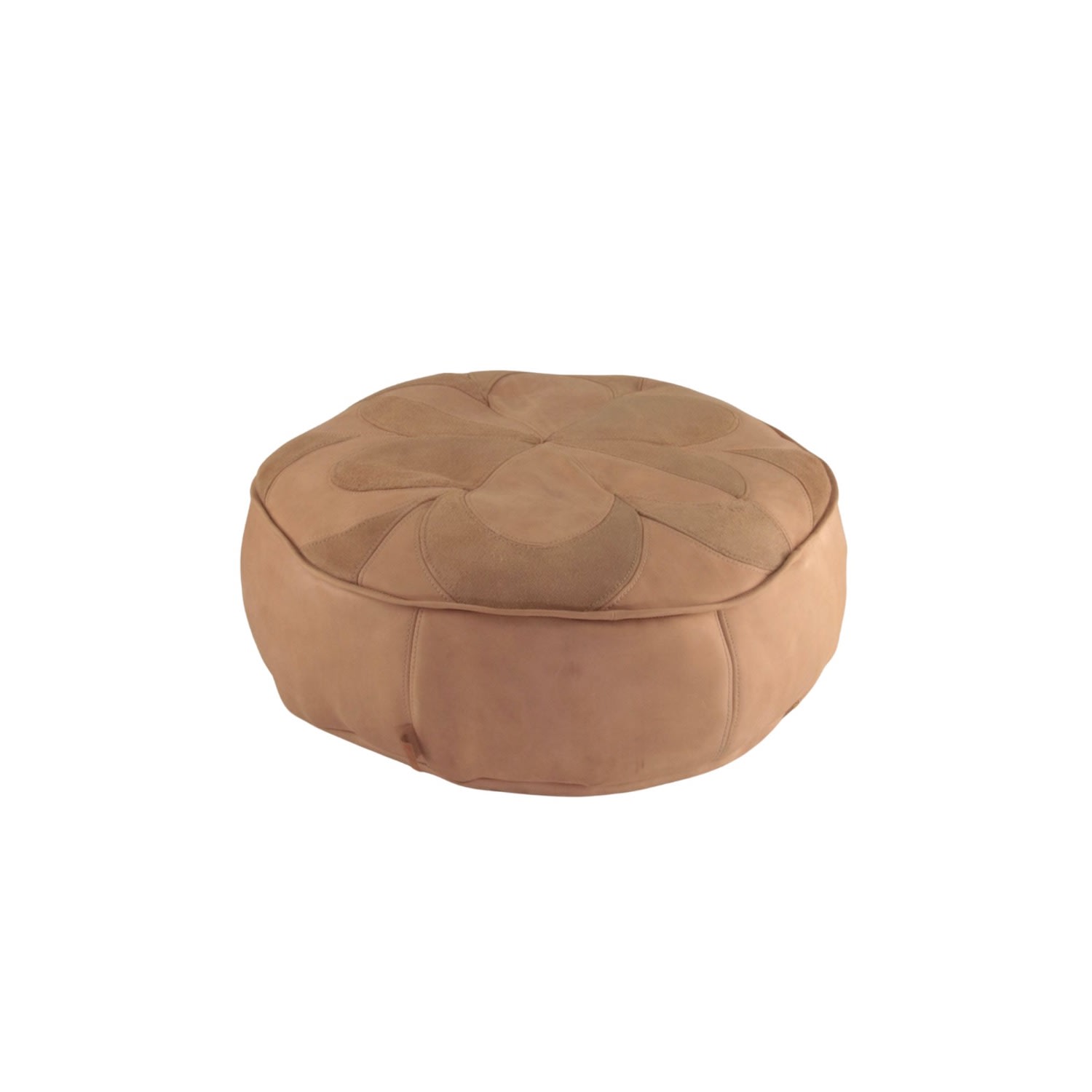 Neutrals Tucci Natural Handmade Leather Pouf Catwalk Original