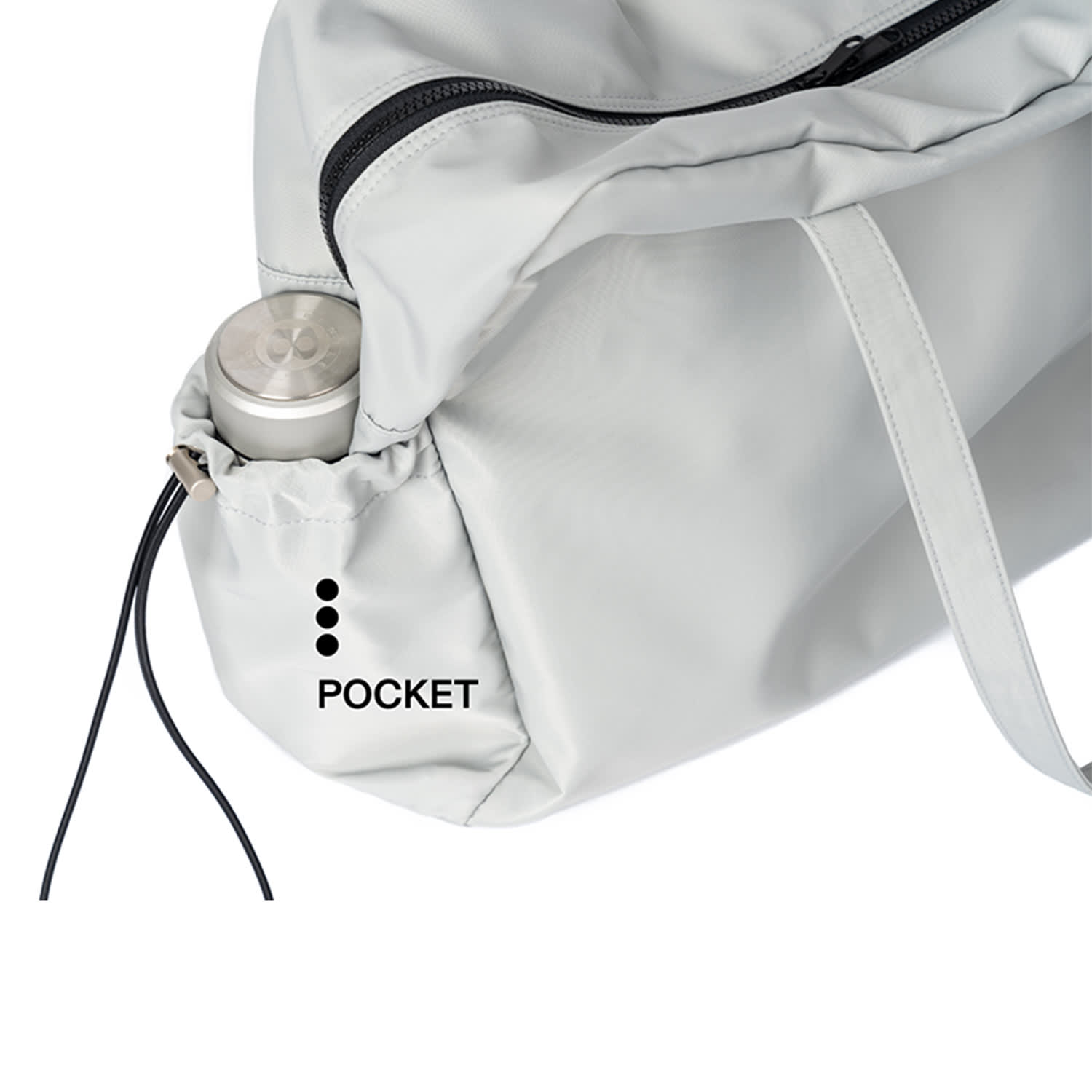 ☆HAH ARCHIVE☆ Hybrid Tote Shoulder Bag Silver S#20242BUCKL Hybrid Tote Shoulder Bag - Silver | HAH ARCHIVE | Wolf & Badger