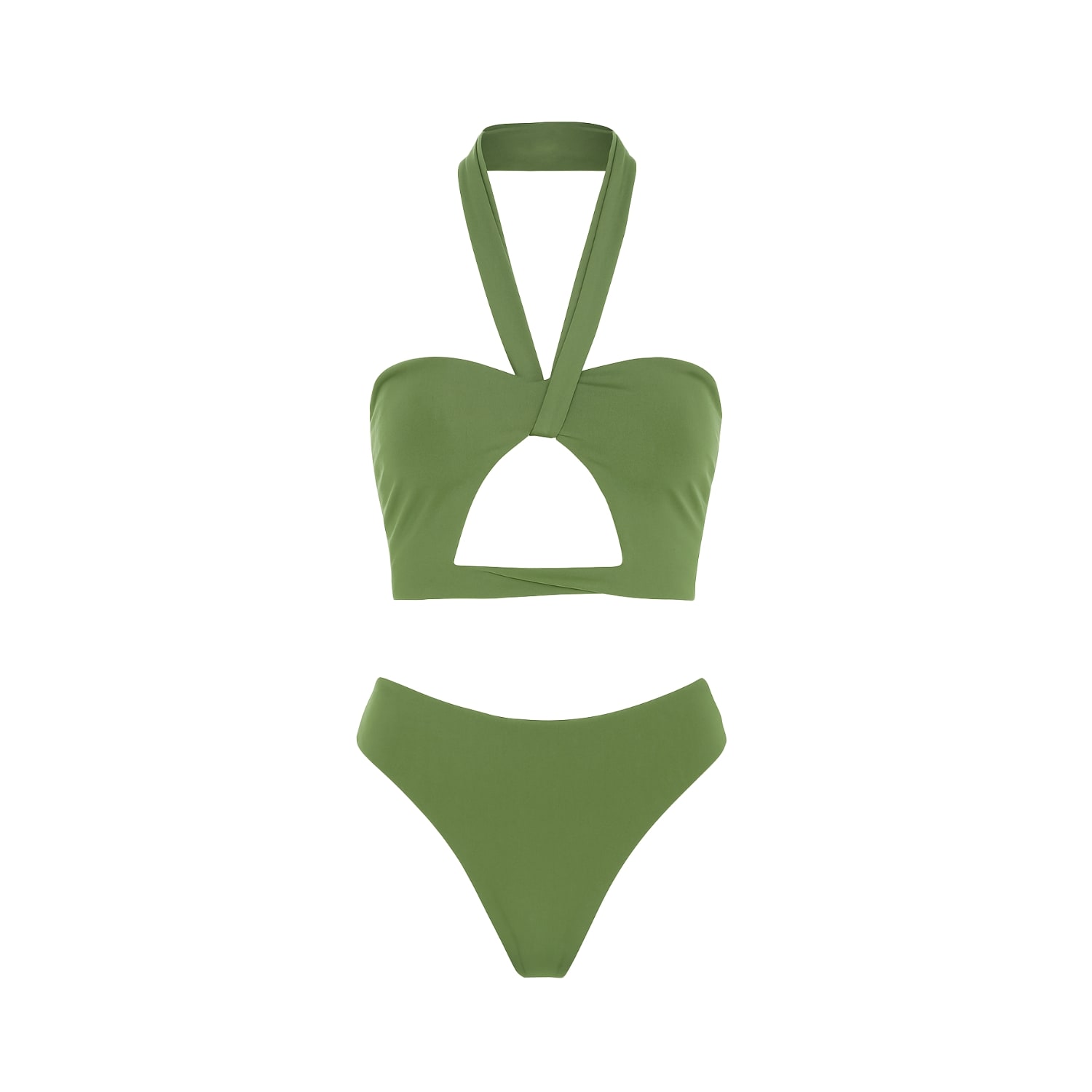 Women's Sophia Green Bikini Set | Extra Small | Rive & Rituel