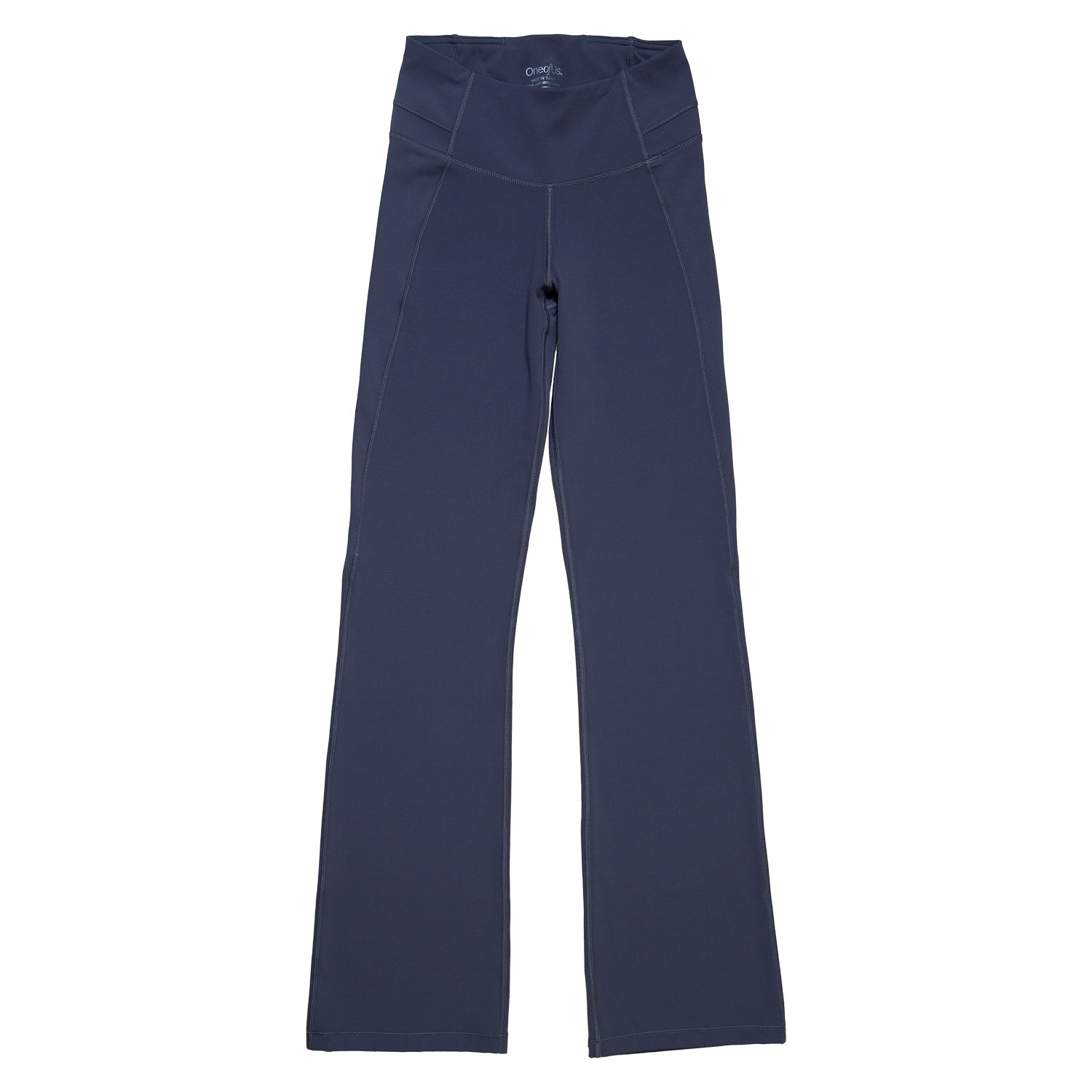 One Of Us Women's Grey Freya Catches The Bus Flared Leggings - Smoky Ash In Grey