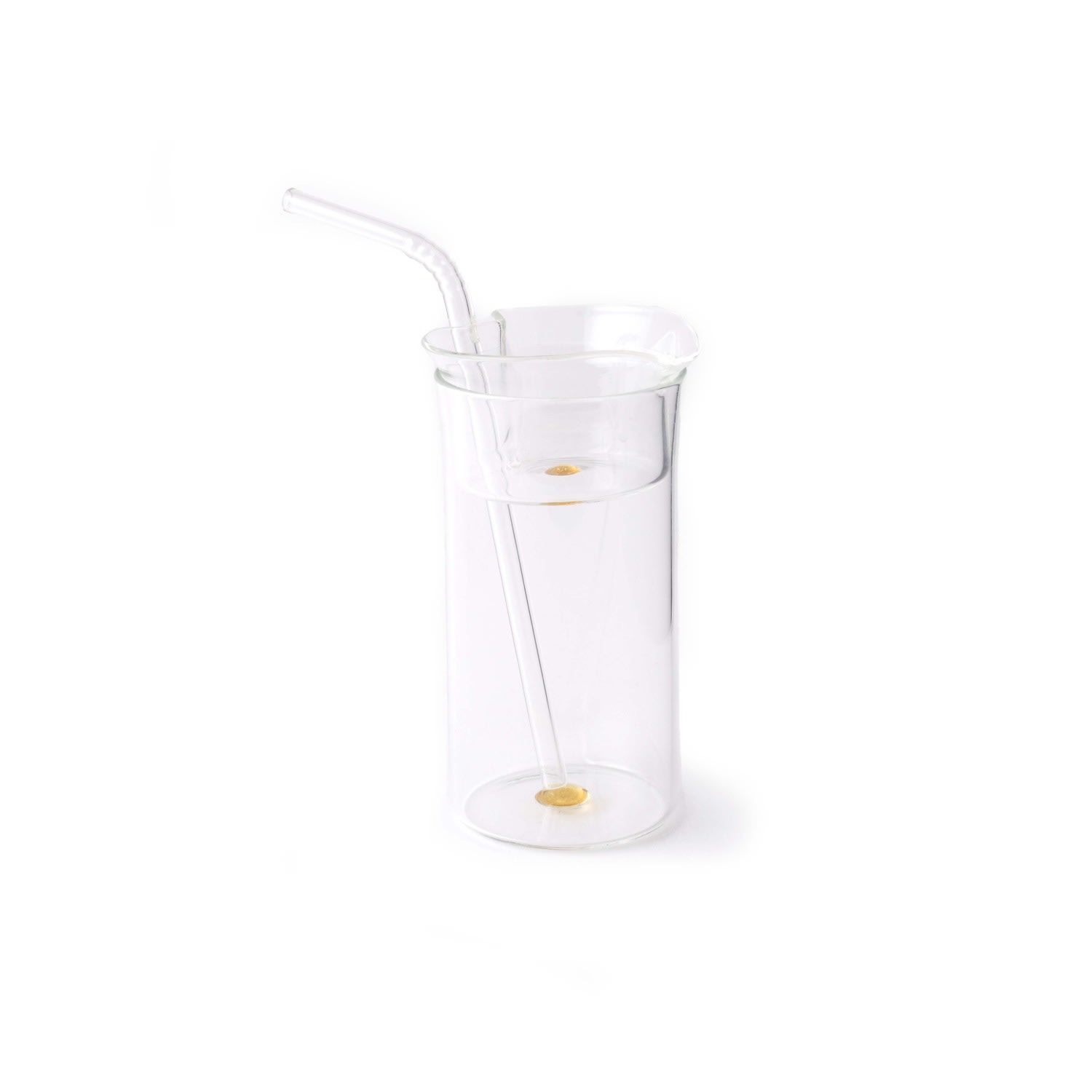 And Jacob Neutrals Feria Glass - Medium In Silver