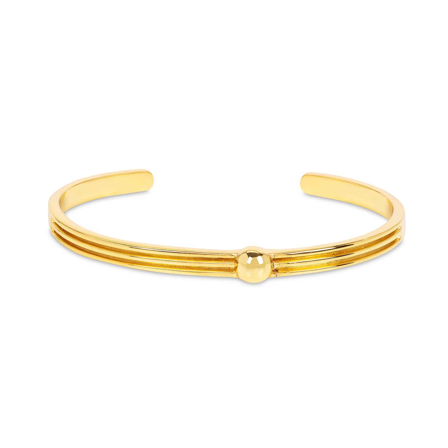 Amadeus Women's Athena Open Gold Cuff Bracelet In Gold