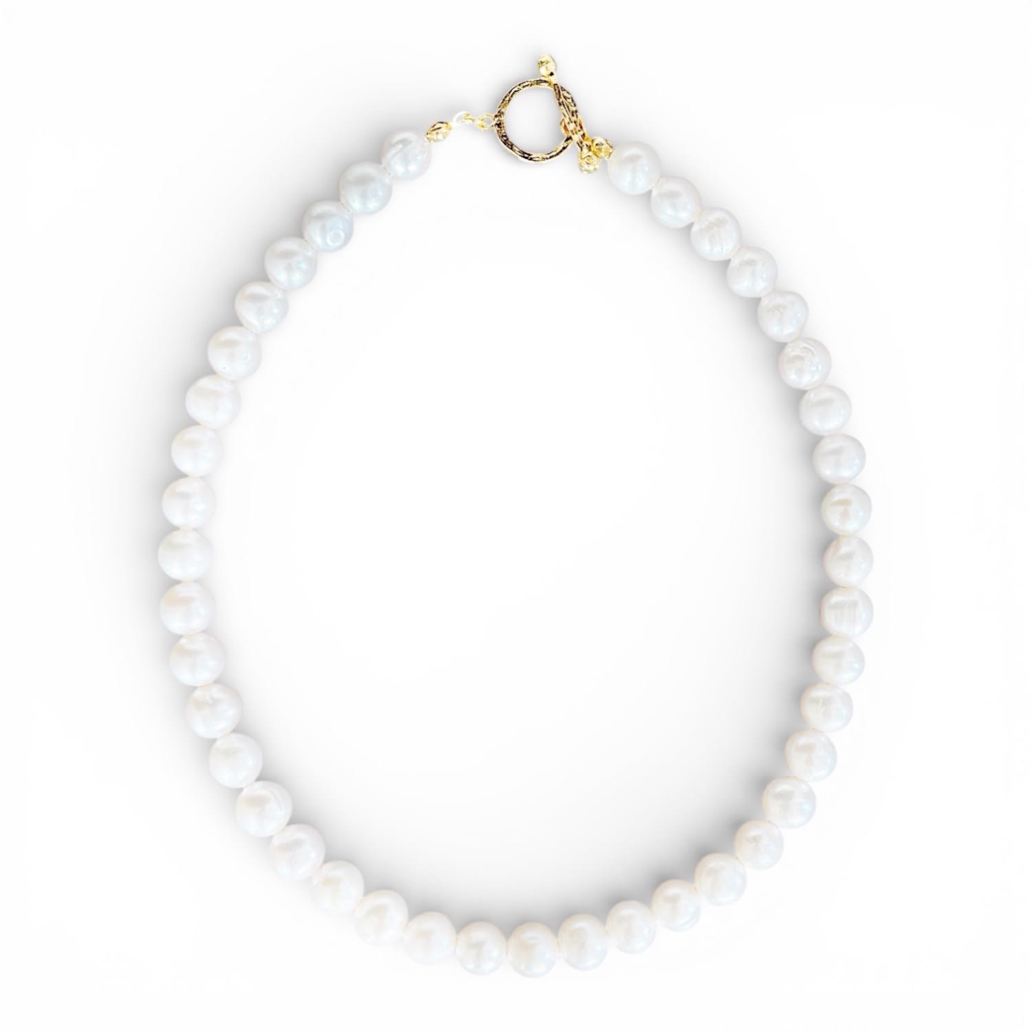 Firera Atelier Women's White Silenzia Pearl Necklace In Metallic