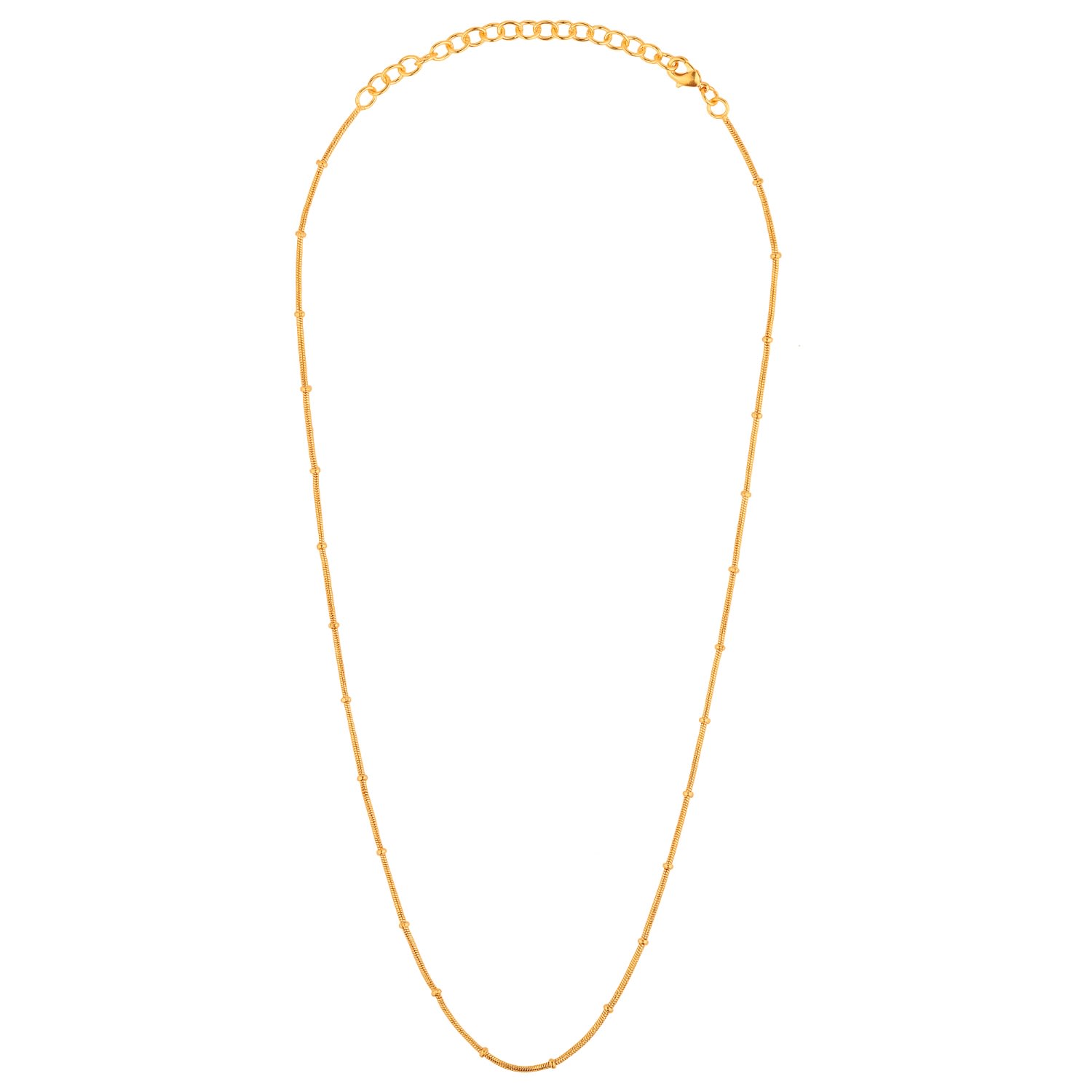 Women’s Dotty Gold Chain Gem Bazaar Jewellery