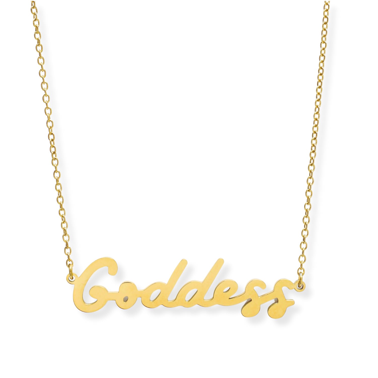 Hoops + Chains Ldn Women's Gold Goddess Chain