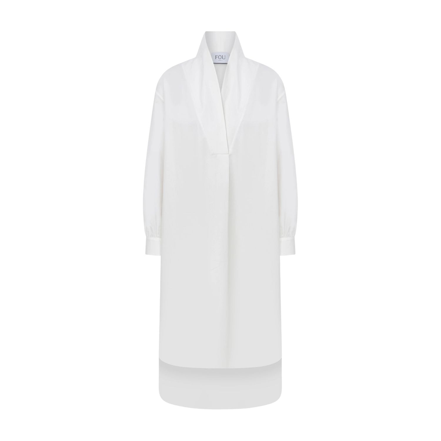 Women's White Gemma Dress | S/M | Fou Paris