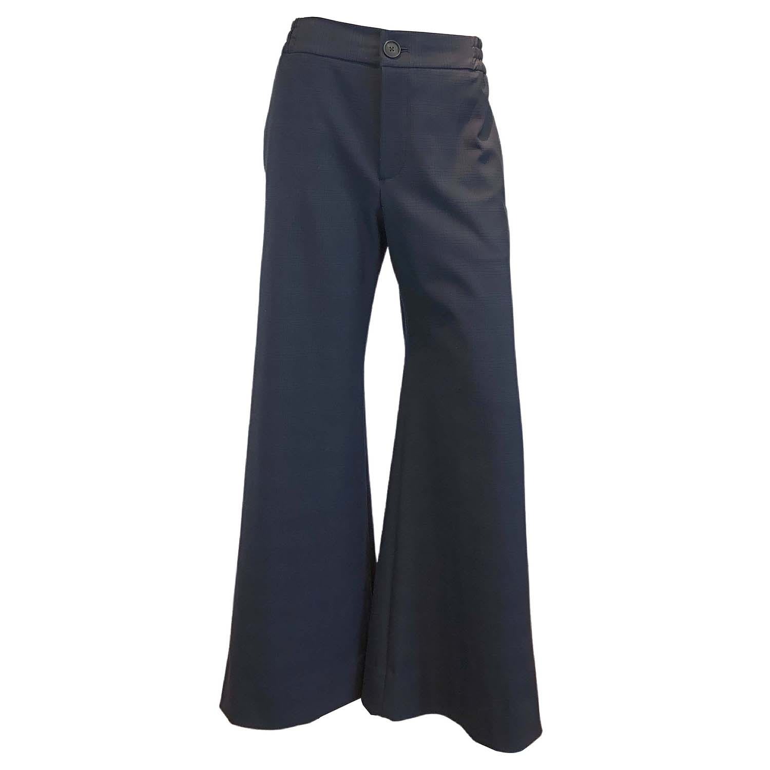 Women’s Black / Blue Norris Trouser Large Snider