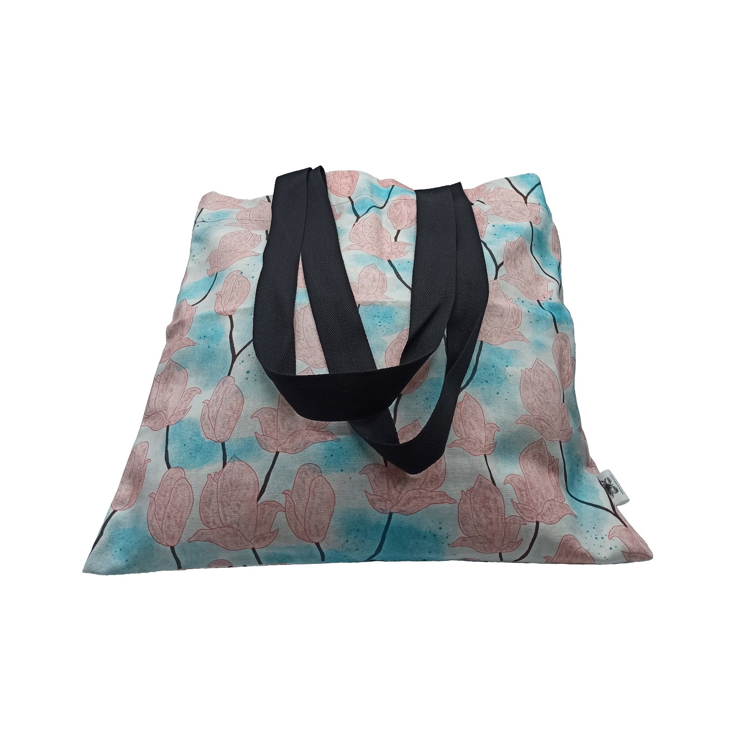 Women’s Tote Bag Magnolia - Blue Poppi & Peaseblossom Art