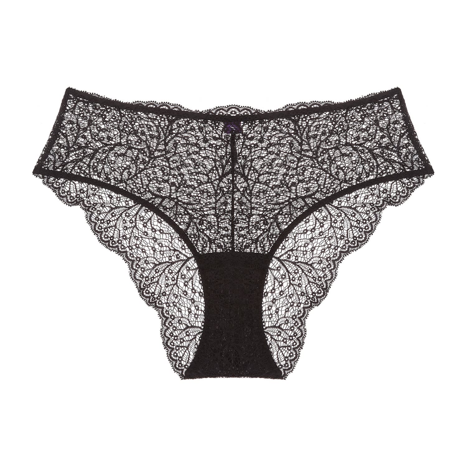 Journelle Women's Black Allegra High Rise Brief Noir In Black