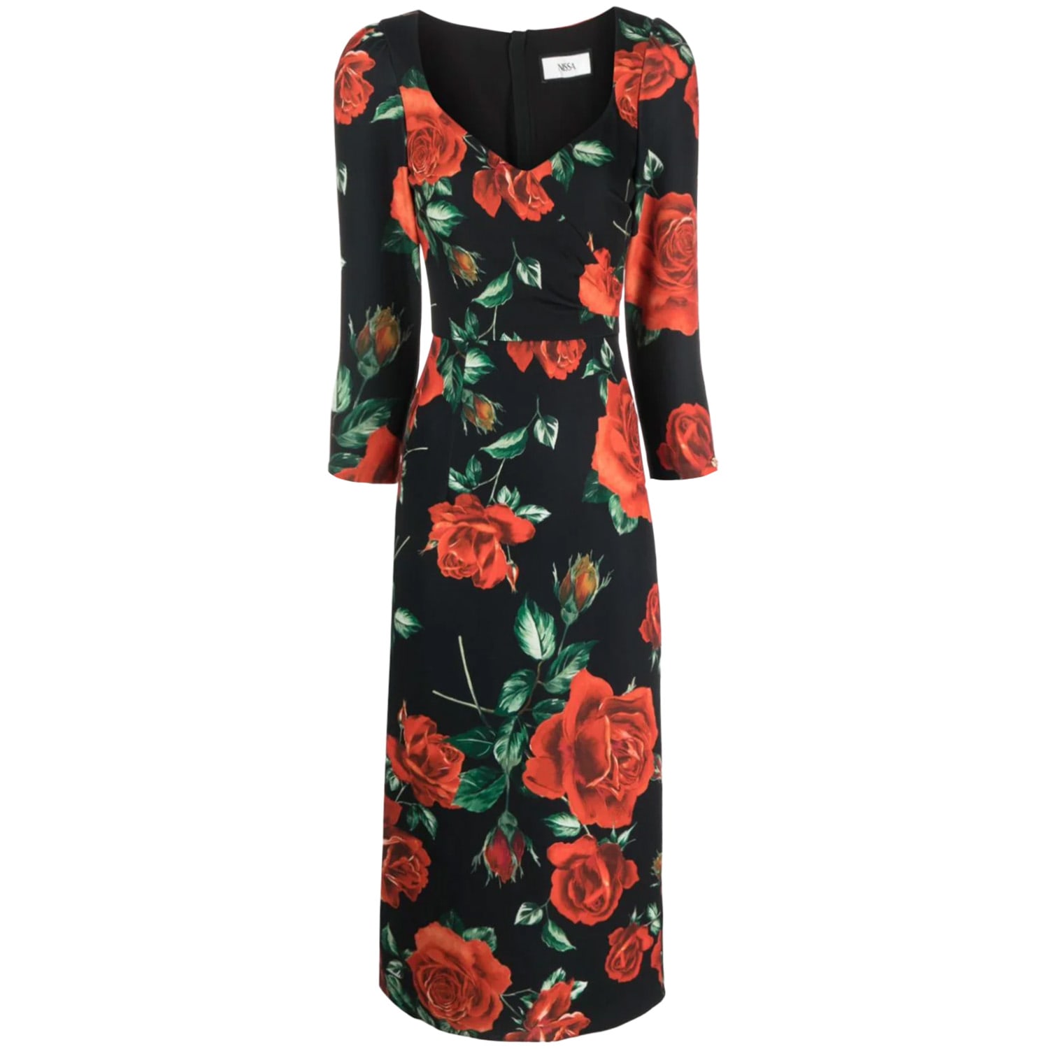 Women’s Midi Printed Dress Xxs Nissa