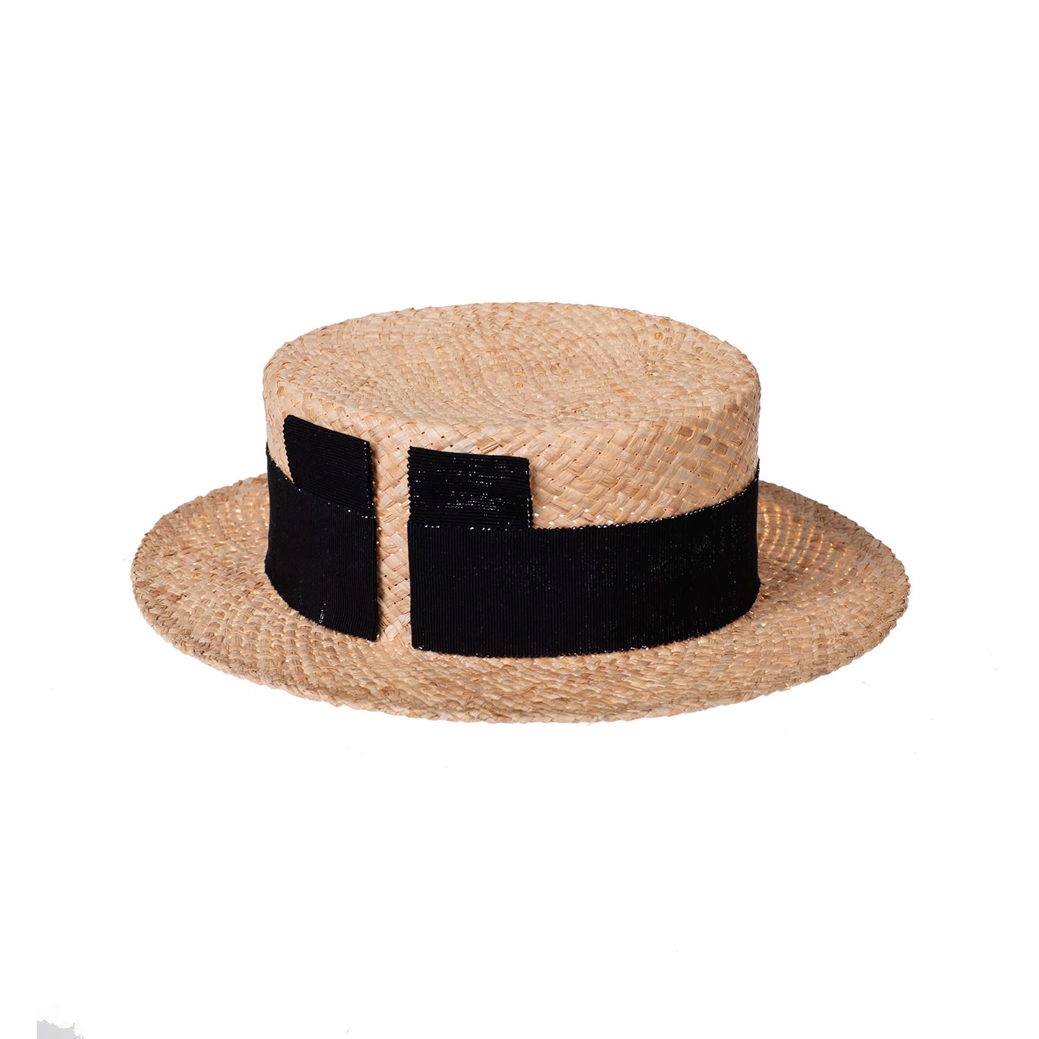 Women's Neutrals Short Mountain - Straw Boater Hat | 59Cm | Sibi Hats