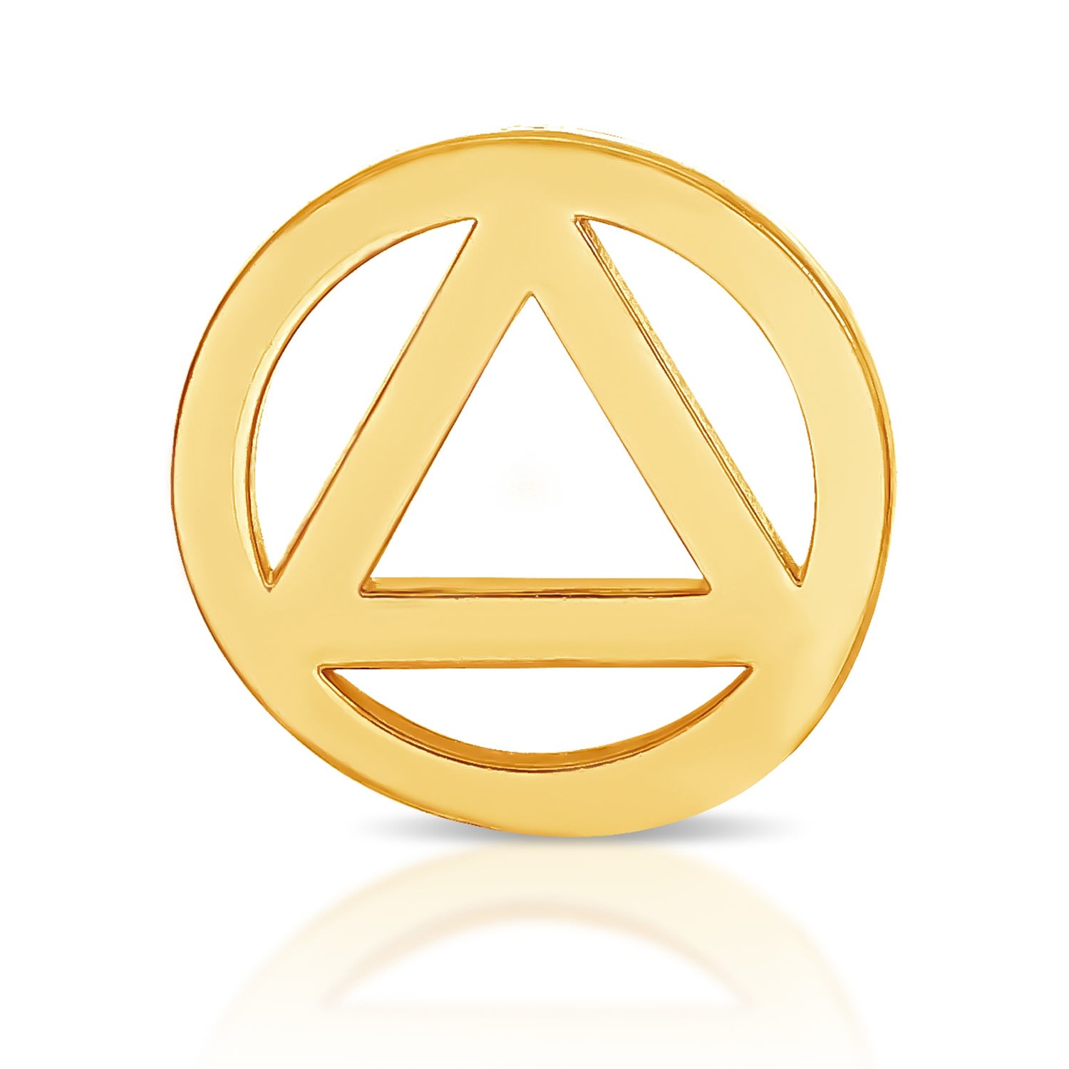 Maya Brenner Women's Charm Stud - 14k Yellow Gold - Recovery In Gold