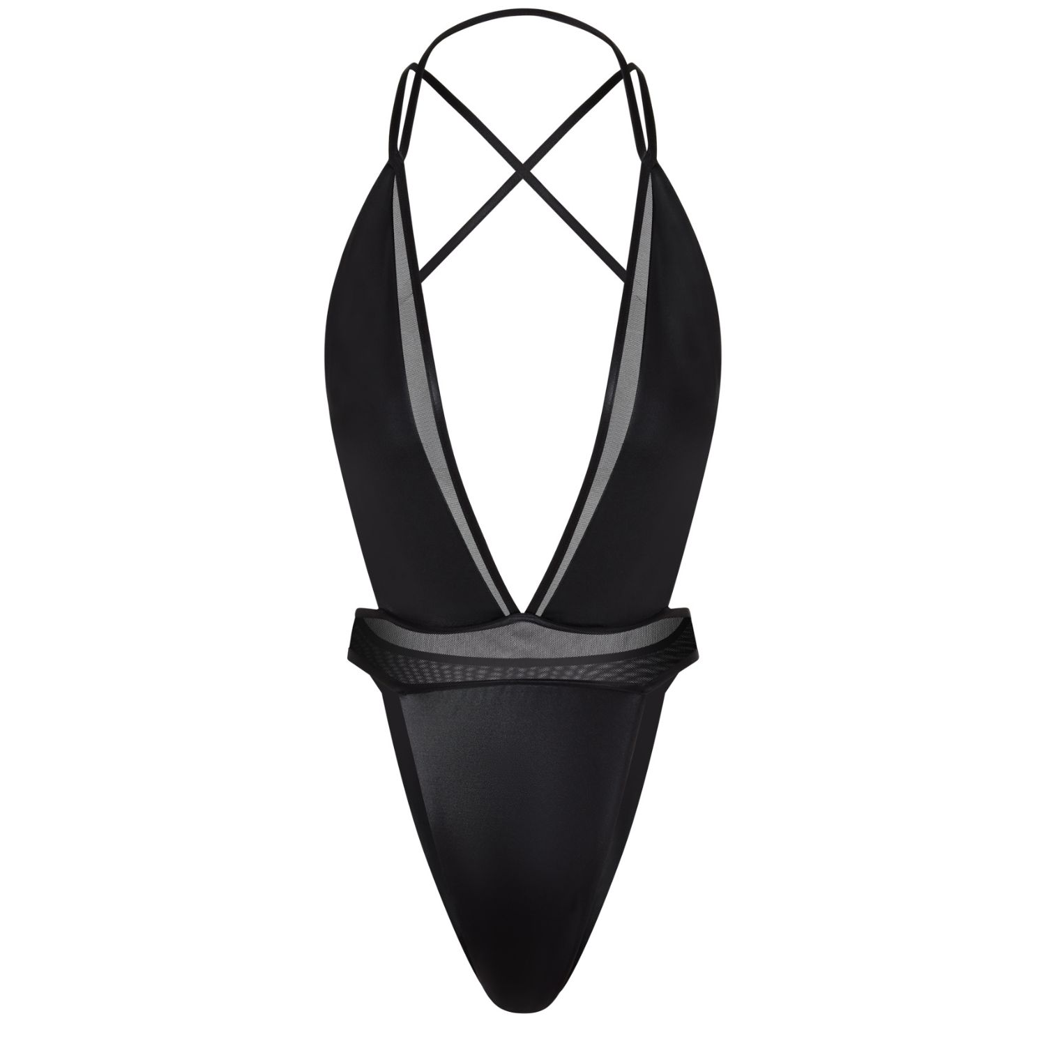 Women's Black Chiara One-Piece | Extra Small | Franca Vinka