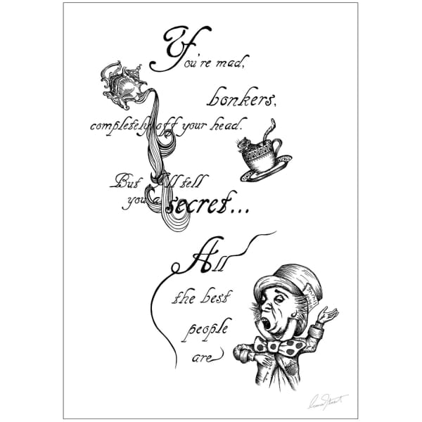 You Re Mad Bonkers Eleanor Stuart Wolf Badger
