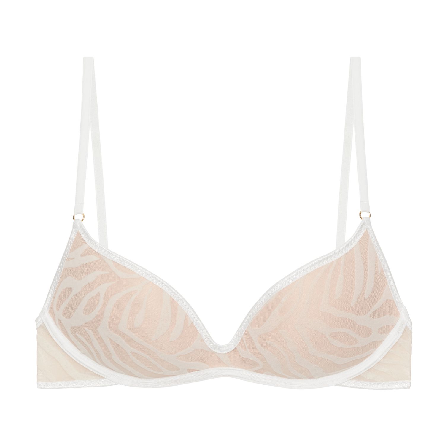 Women's Kylie Monocup Bra Push Up Off-White | 34D | Perilla