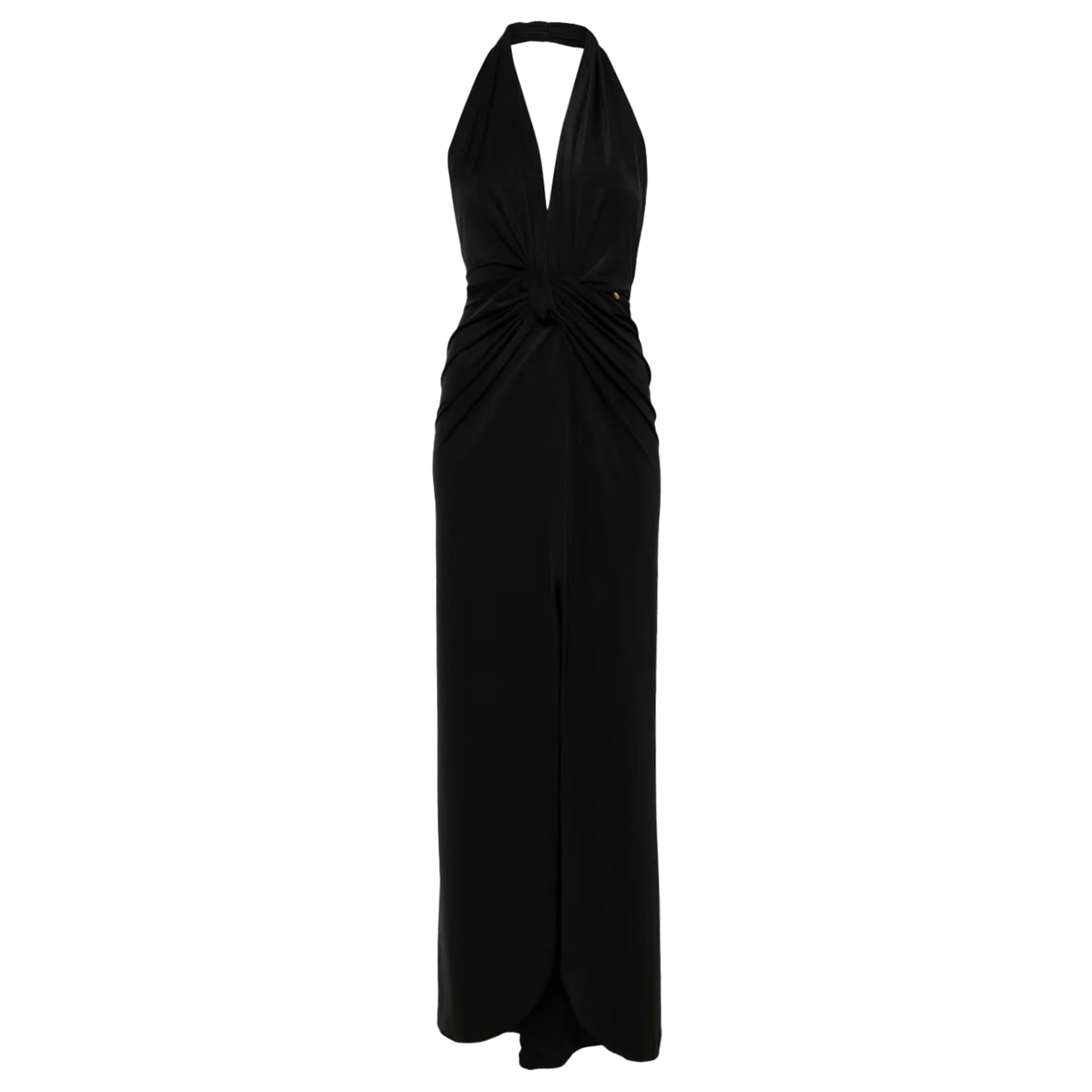 Nissa Plunging V-neck Maxi Dress
