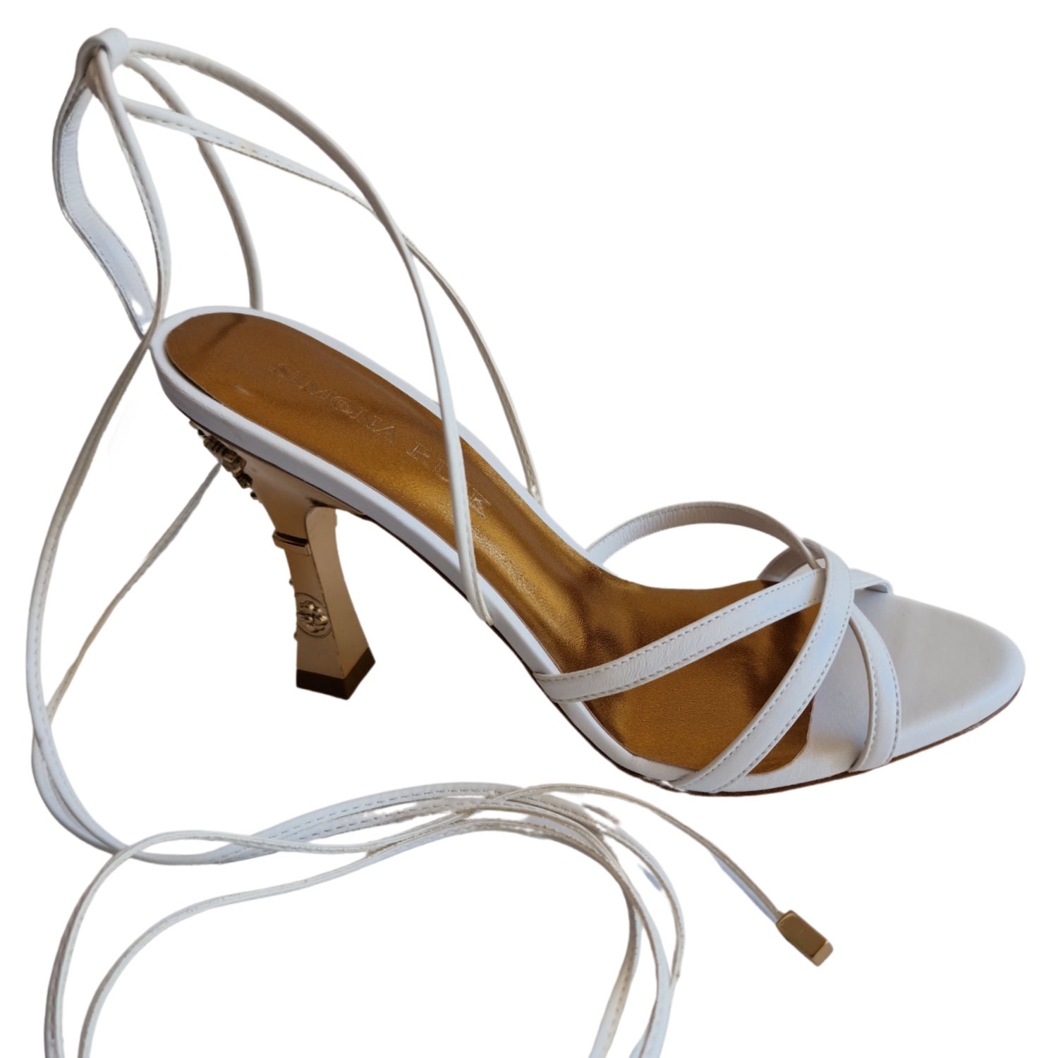 Women’s White Aurelia Wedding Shoe 4 Uk Simona Rusk