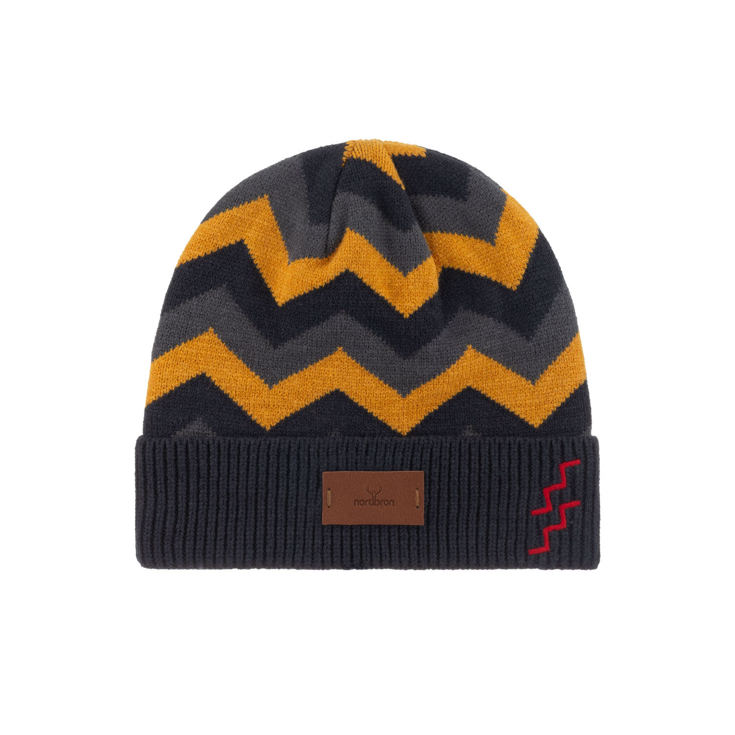 Nordbron Men's Yellow / Orange Hilfit Sulphur Beanie
