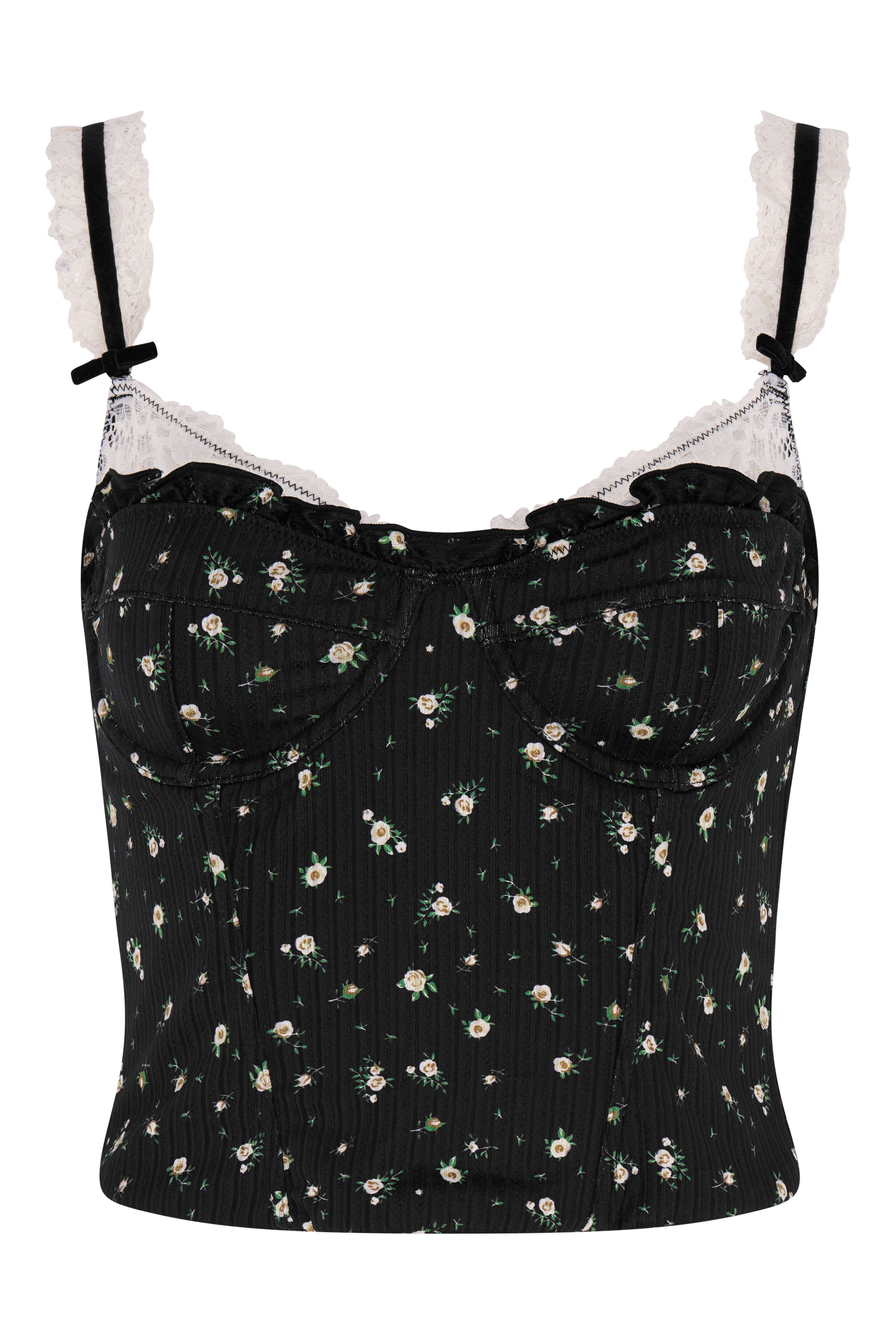 Wild Lovers London Women's Black Macy Corset In Black