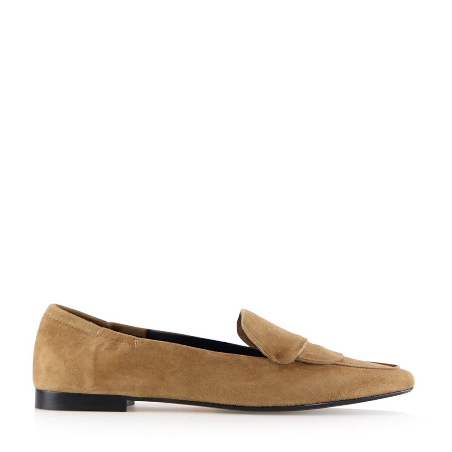 Notabene Women's Romy Loafers, Brown Suede