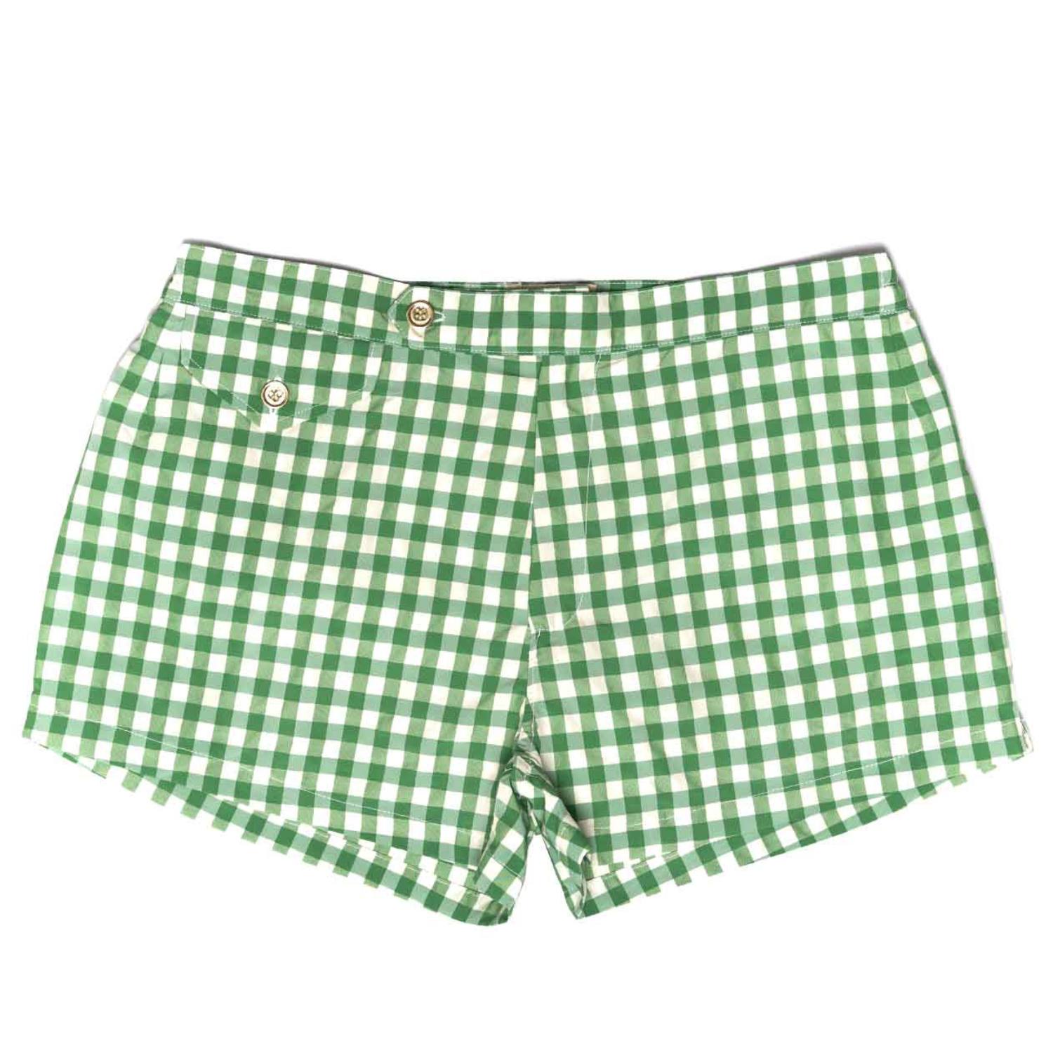 Men’s Ugo Checked Green Large Pier Sicilia