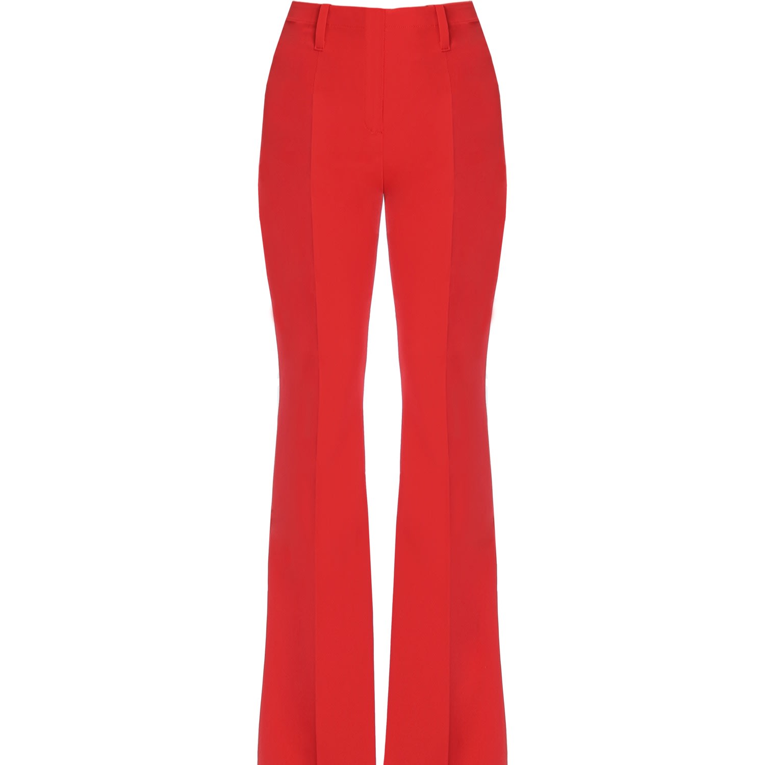 Angelika Jozefczyk Women's High-rise Flared Pants Palermo Red In Red