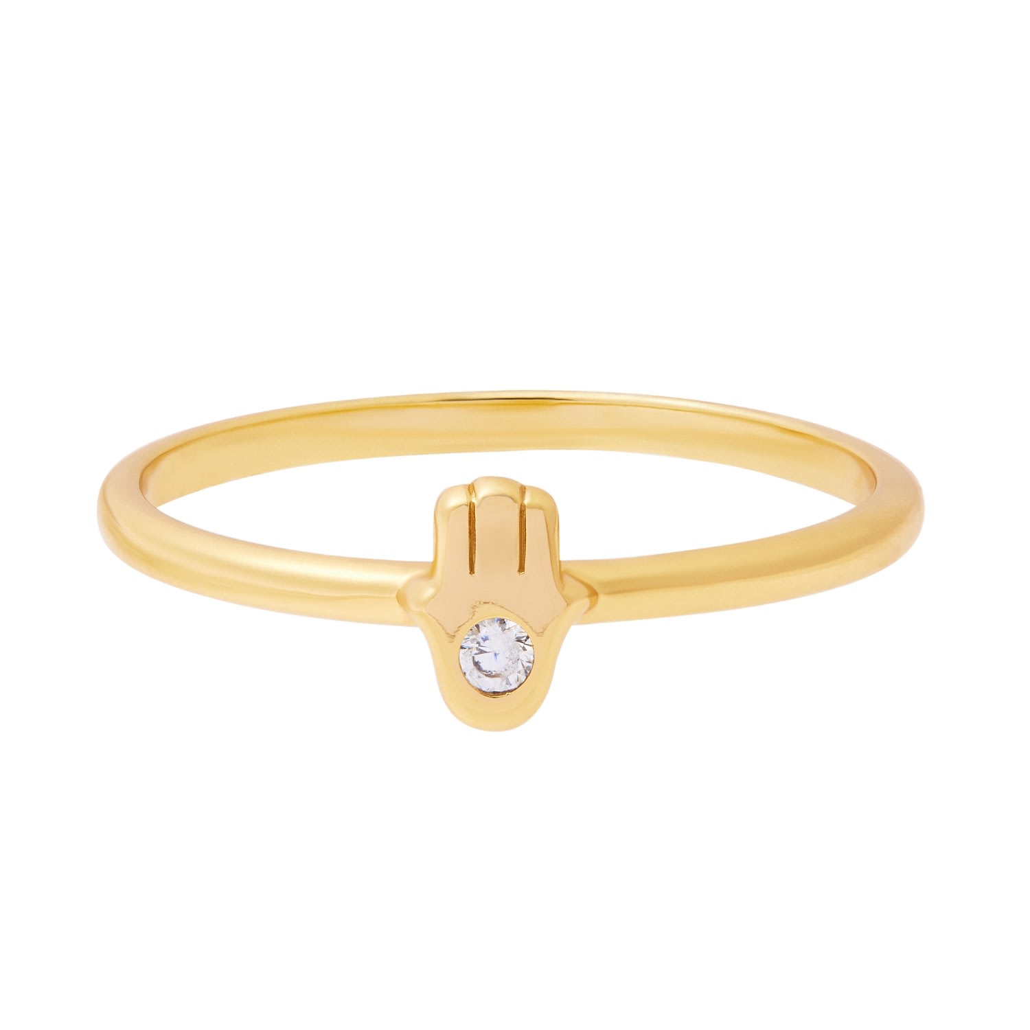 Women’s Hamsa Hand Ring - Gold Cartilage Cartel