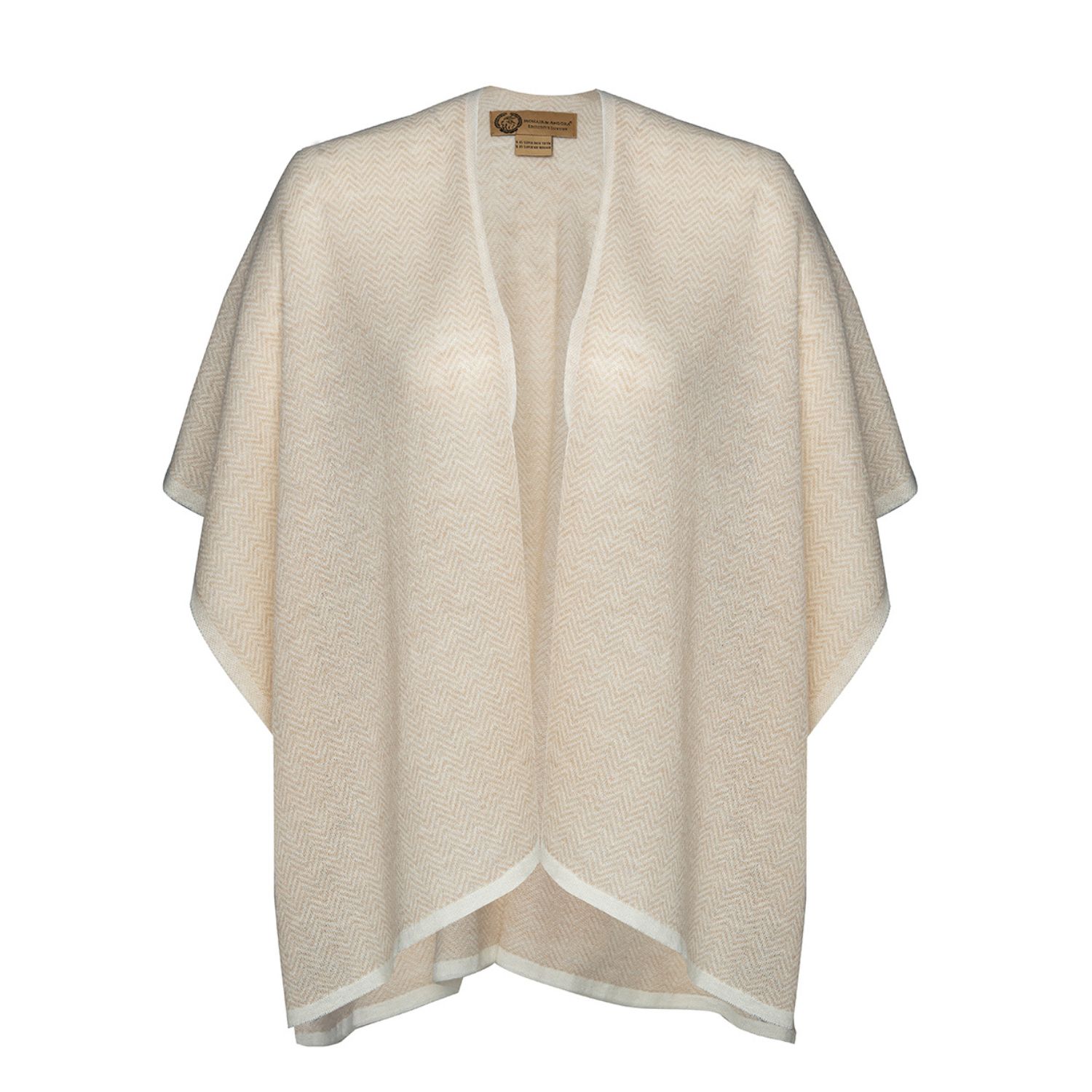Women's Neutrals Lydia Stole Light | One Size | Mohair&Angora