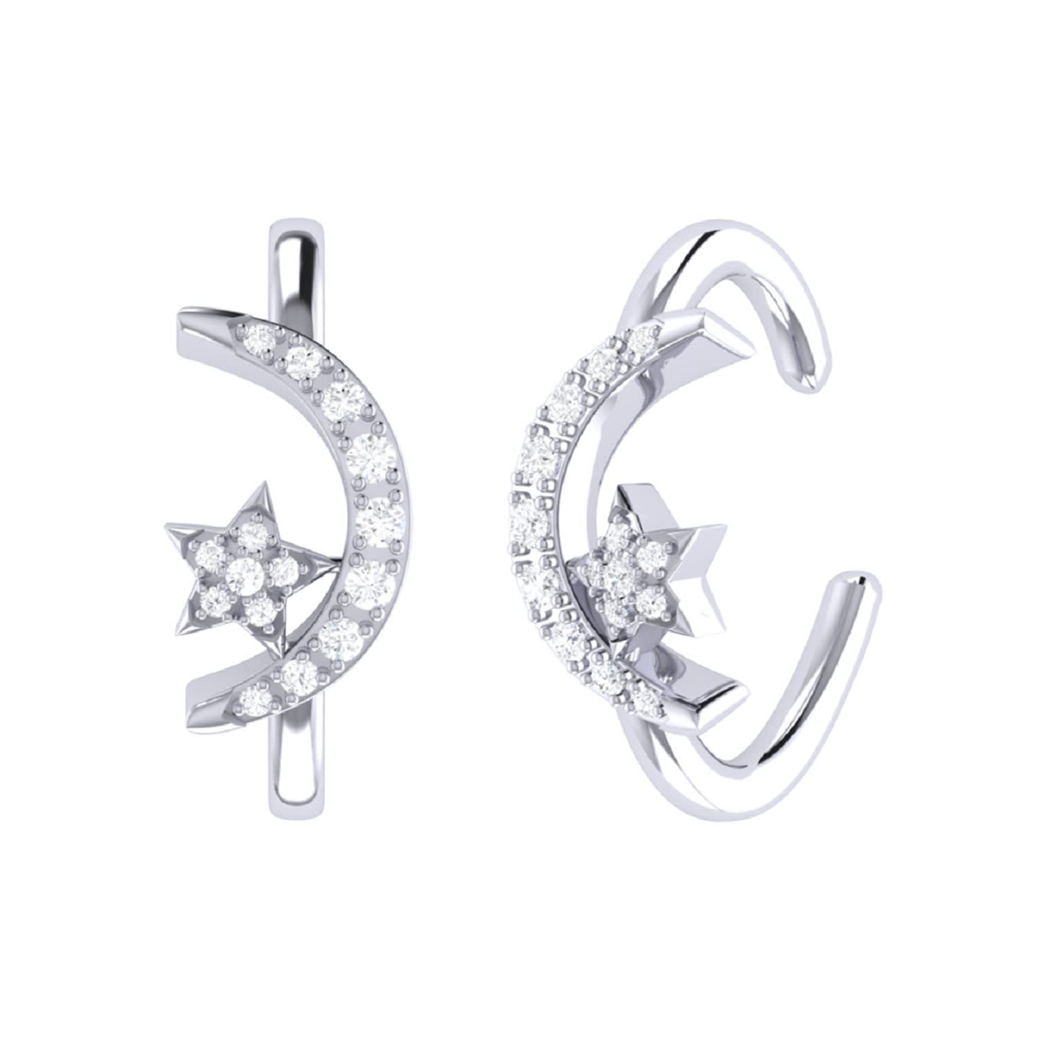 Louis Vuitton LV Light Earcuff Silver in Metal with Silver-tone - US