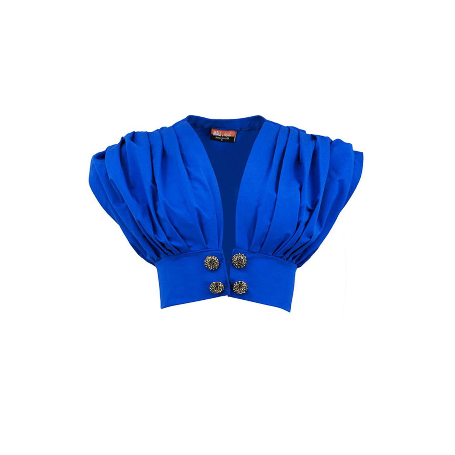 Maui X Lolita Women's Blue Rosalie Ruched Bubble Top