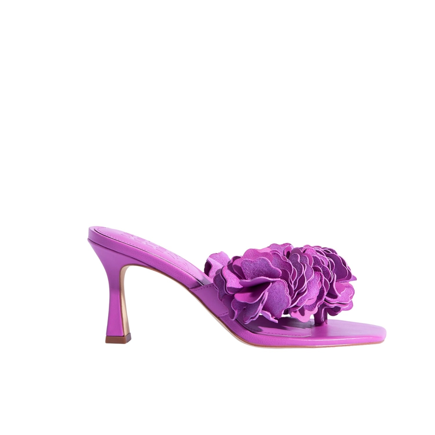 Selena Selena Women's Purple The Florist Mid Heel Sandal In Very Violet
