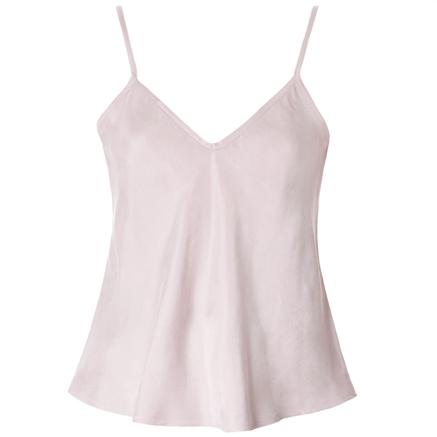 Italia A Collection Women's Pink / Purple Champagne Pink Vegan Silk Camisole