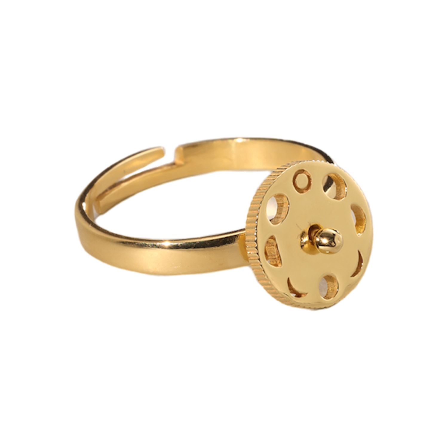 Women’s Gold Moon Spinning Ring Yuka Studio