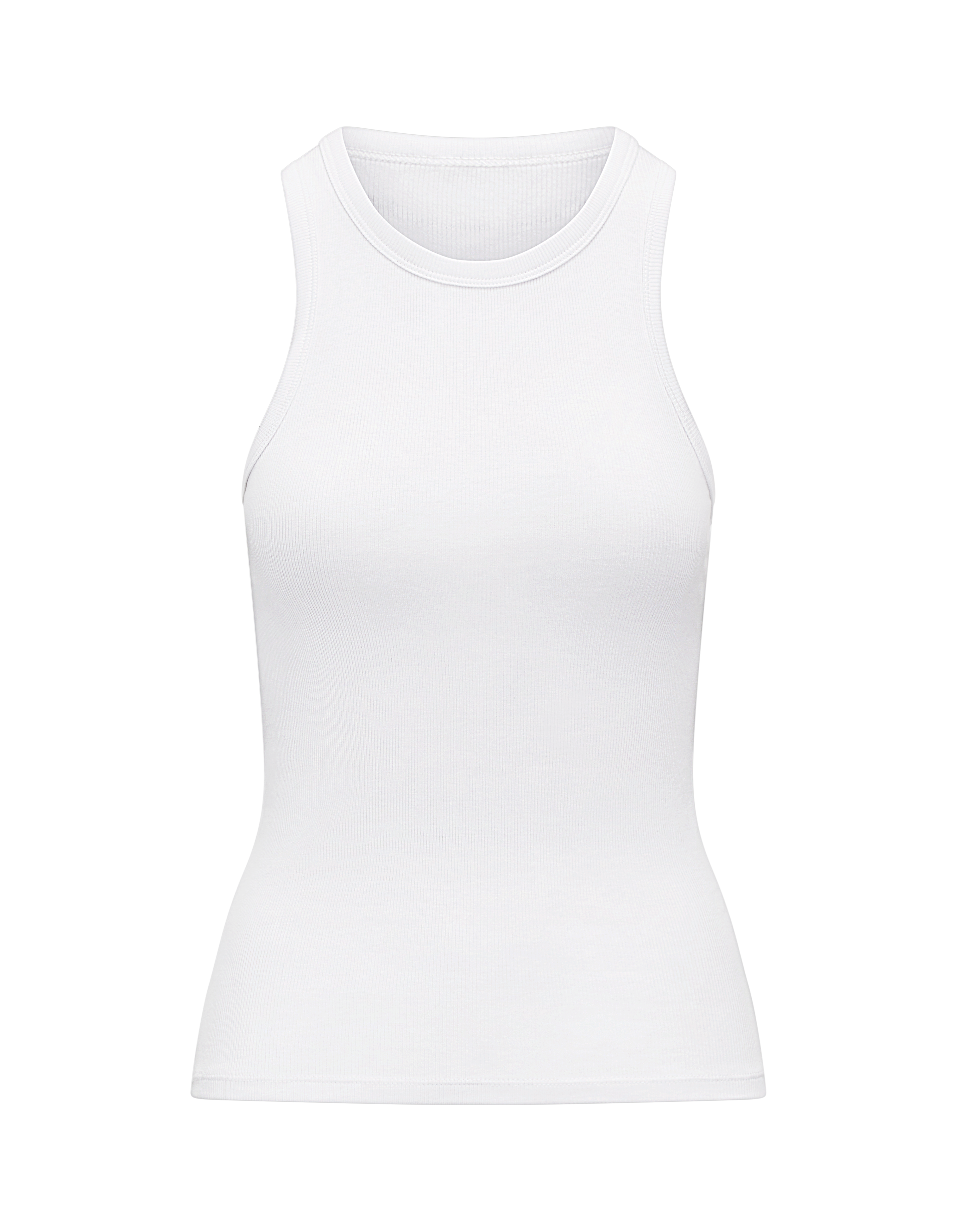 Nudea Women's The Organic Cotton Classic Vest - Cotton White In White