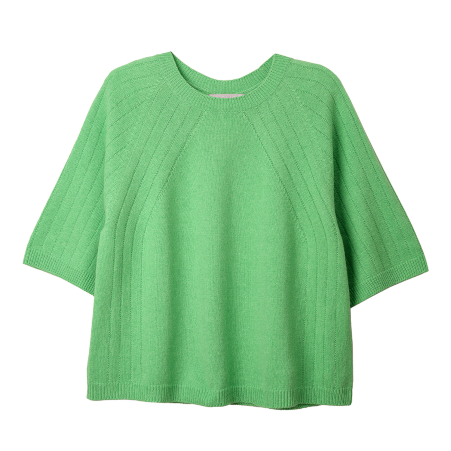 Cove Women's Brooke Green Boxy Short Sleeve Top