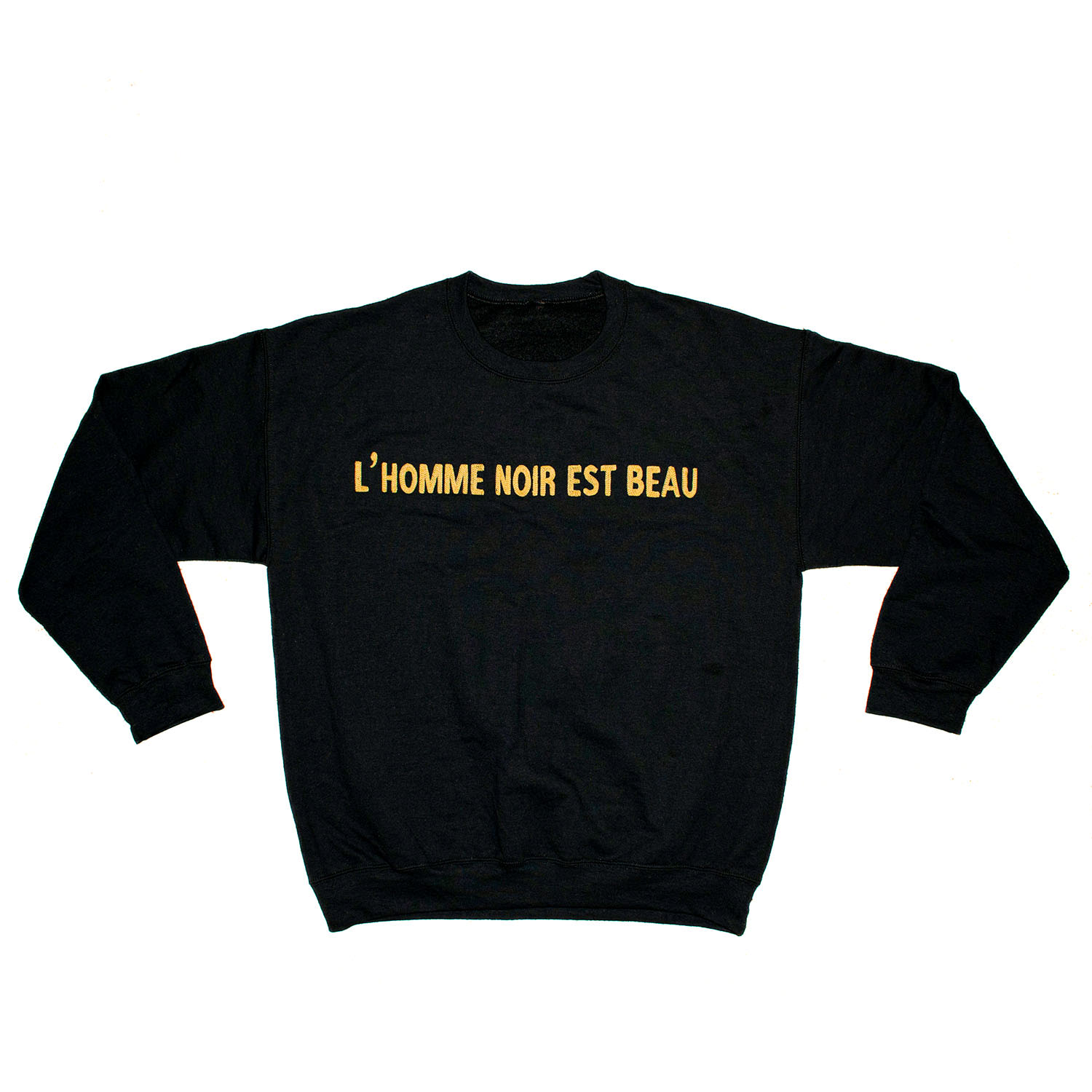 Parron Allen Black L'homme Noir Est Beau Sweatshirt In Black