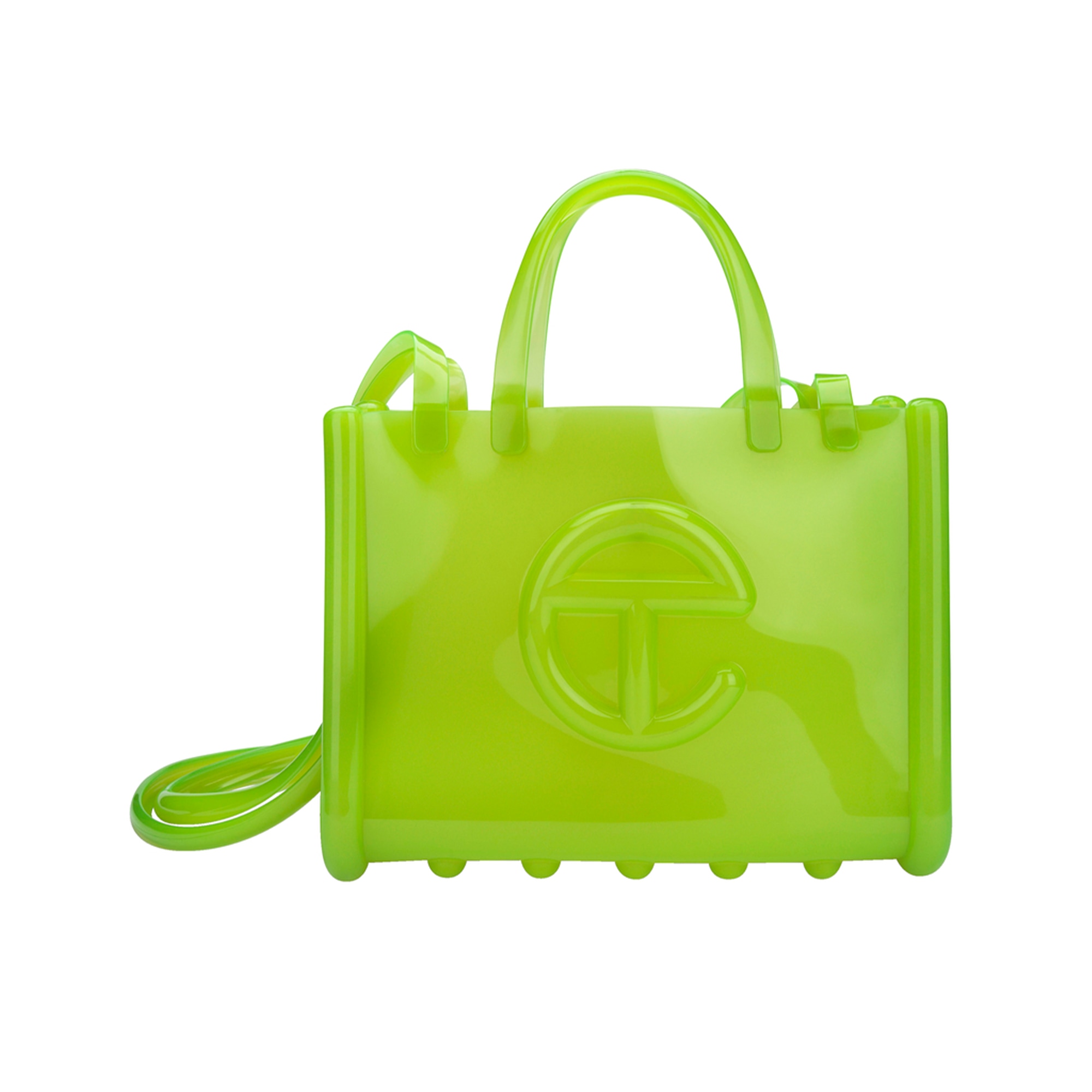 Melissa Women's Medium Jelly Shopper Ii X Telfar - Green In Green
