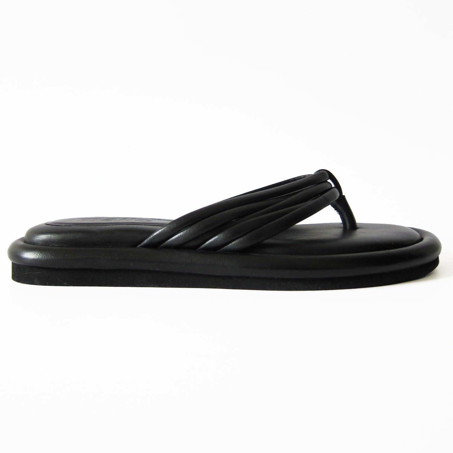 Maile Women's Harper Thong Sandal In Black In Black