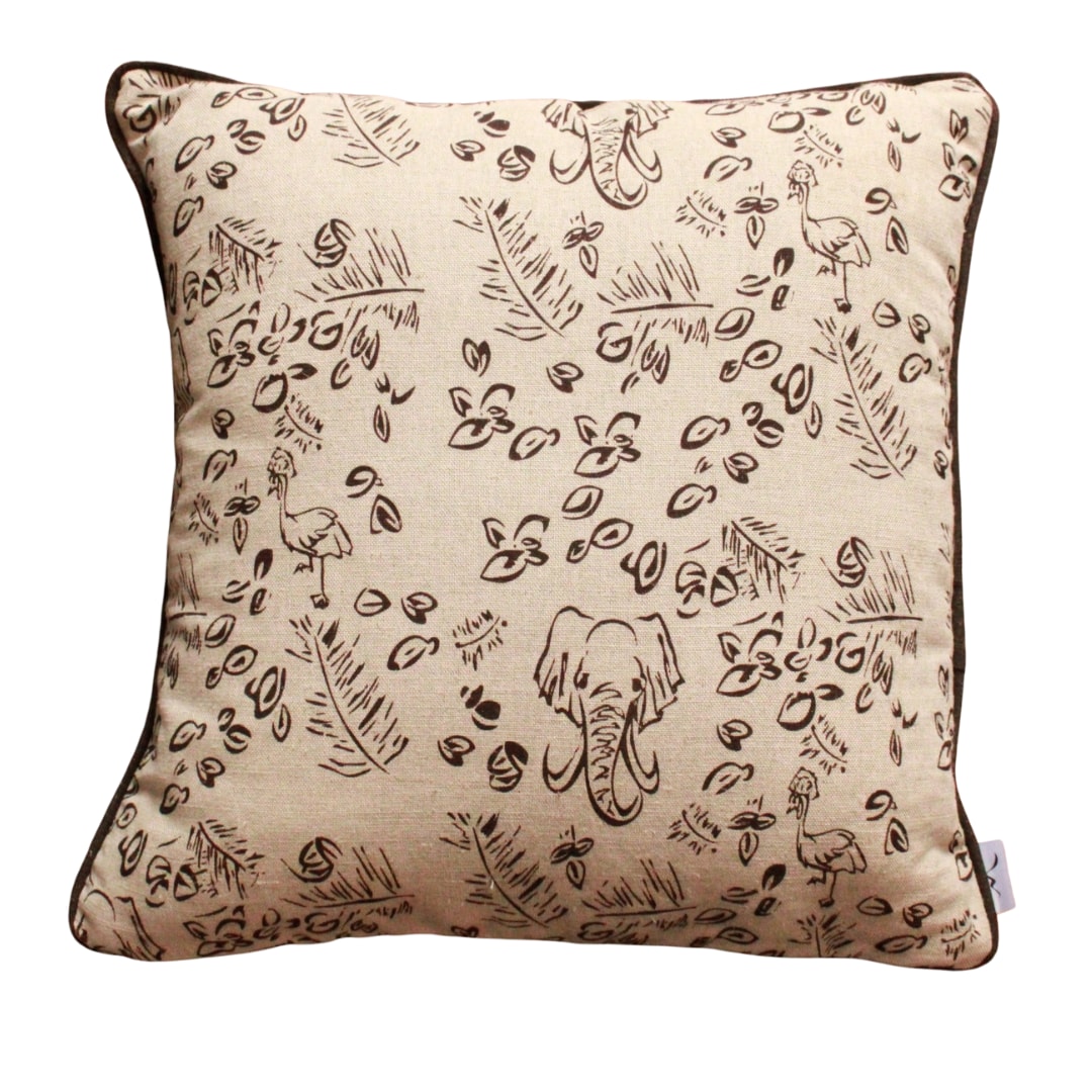 Black Kenya Cushion One Size Milly Sands