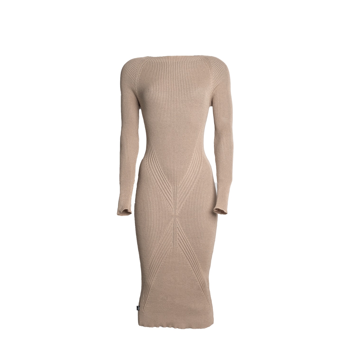 Women’s Neutrals Gabi Dress Alabaster One Size Sel Knitwear