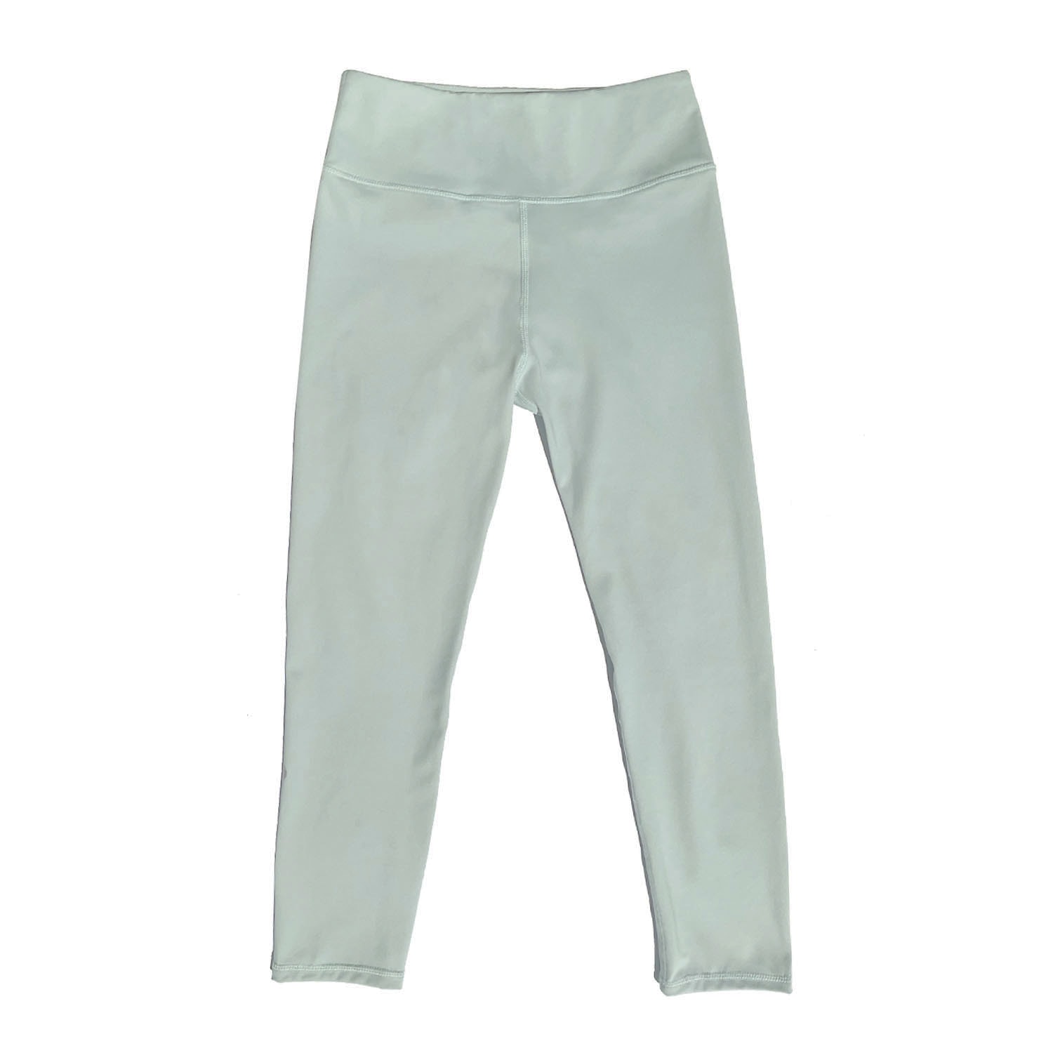 Taupe Activewear Women's Blue / Green Mint High Waist 7/8 Legging In Blue/green