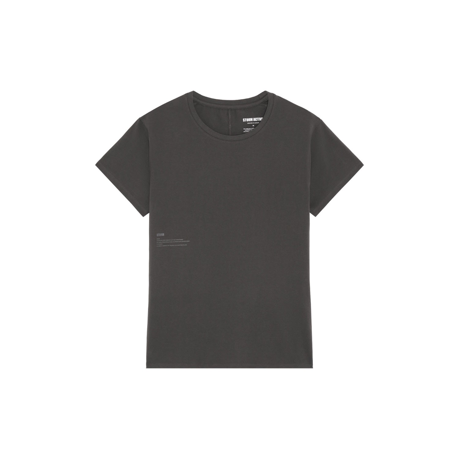 Storm Men's Grey / Black Everyday Essential T-shirt Shadow In Grey/black