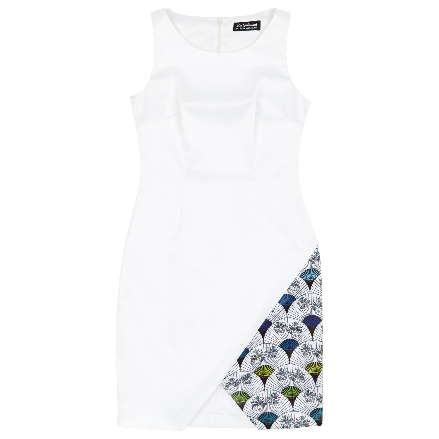 Women's Reiko Dress In White | Extra Small | Tramp in Disguise