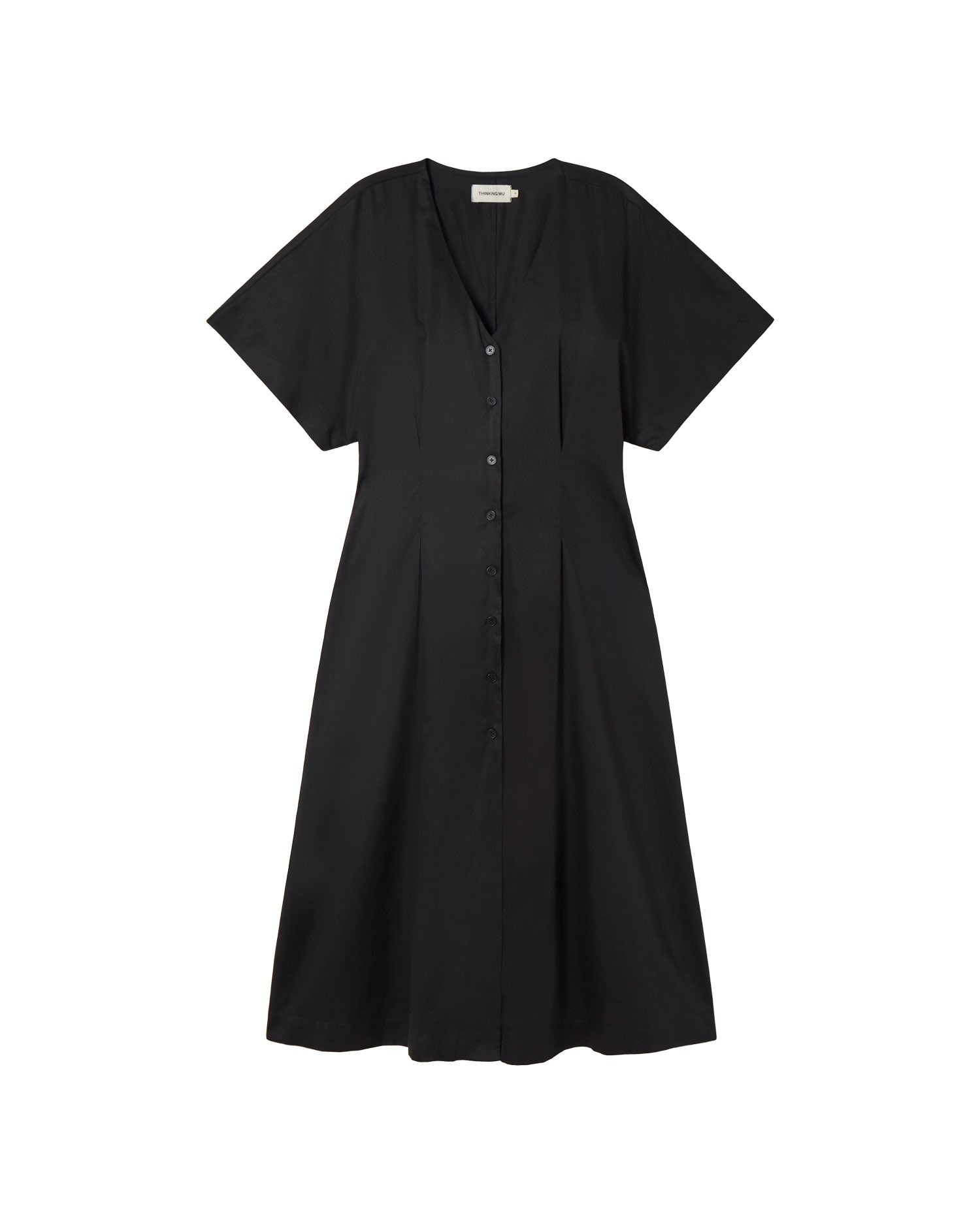 Thinking Mu Women's Laura Black Dress In Black