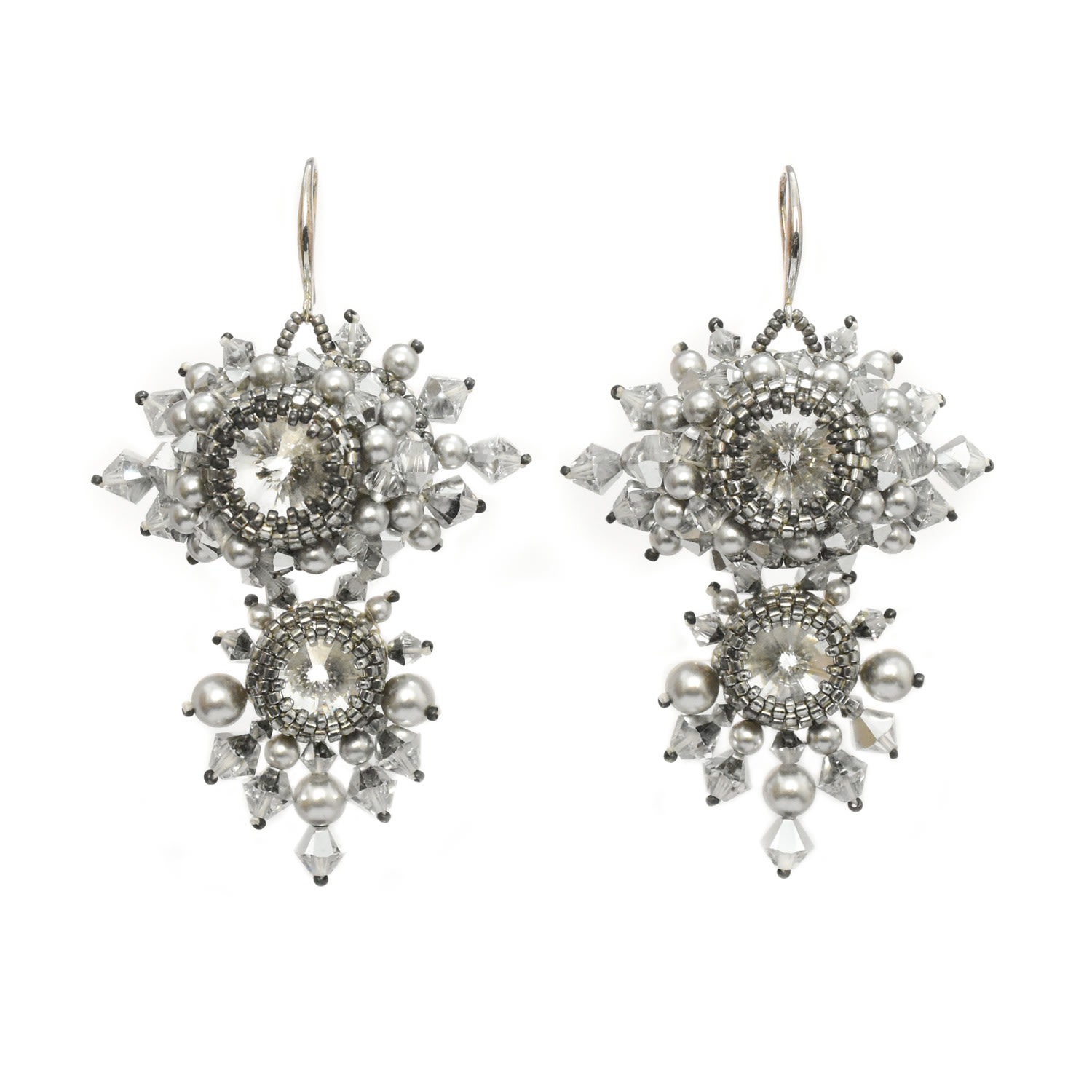 Women’s Shar Earrings Silver Elevée Jewels