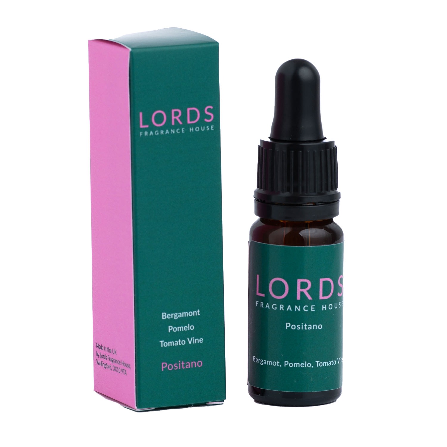 Neutrals / Green / Pink Positano Fragrance Oil Lords Fragrance House