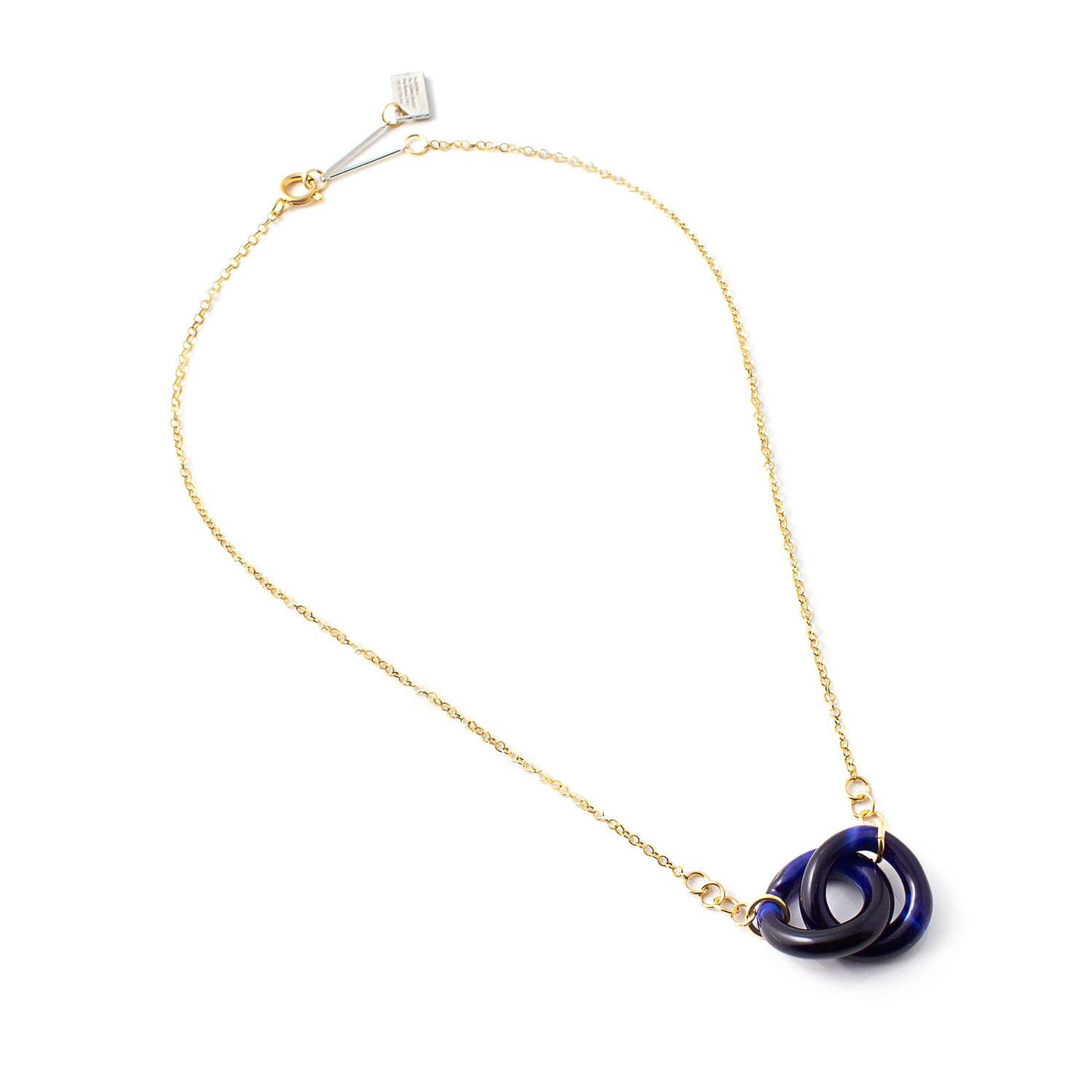 Women’s Blue / Silver Necklace: Bonia, Odyssey Anne-Marie Chagnon