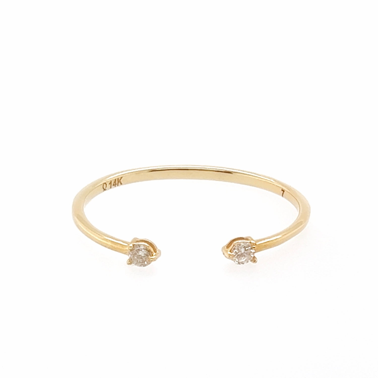 Women’s Gold Eternity Stacking Ring Qori Nyc