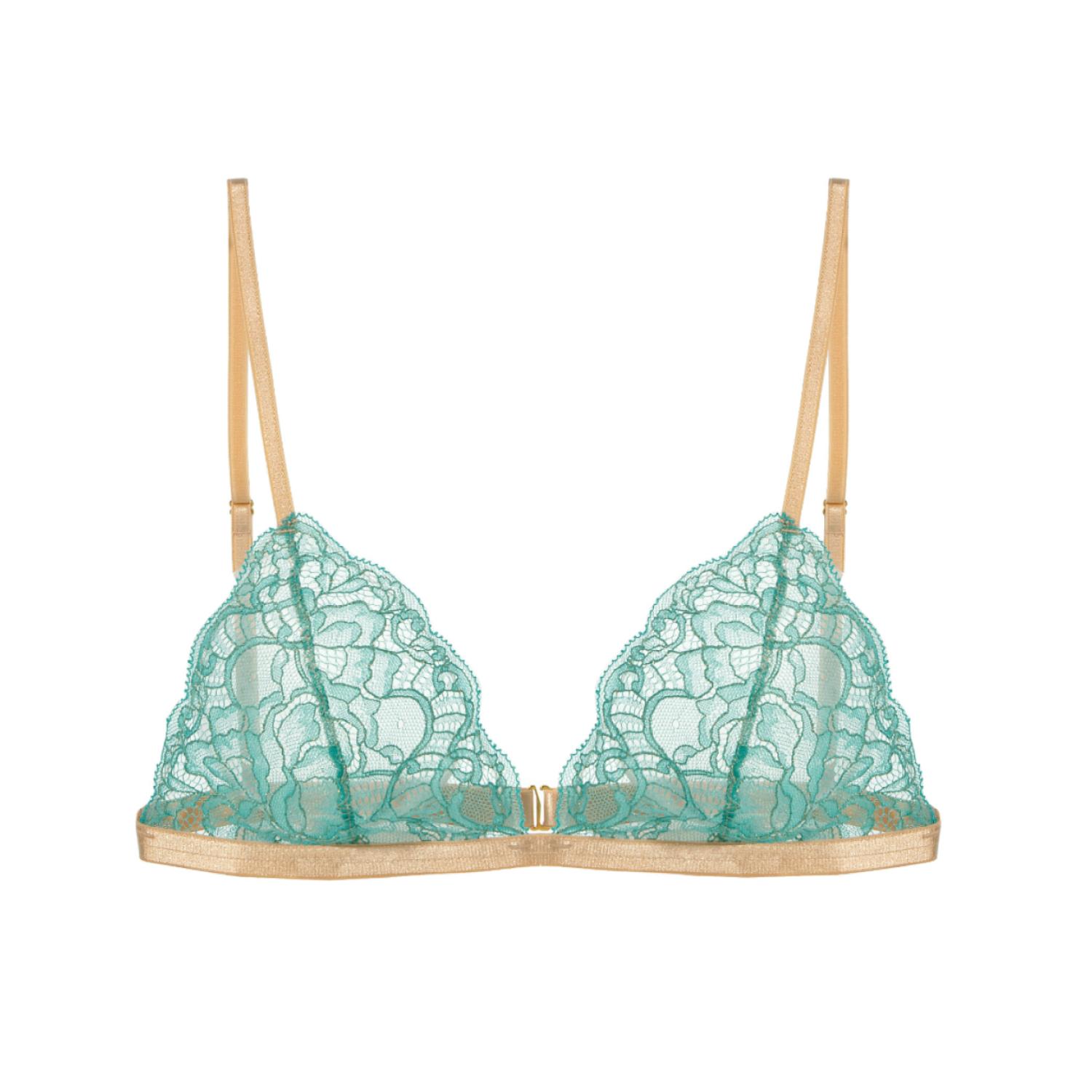 Women’s Green Gigi Bra - Turquoise 34B Perilla